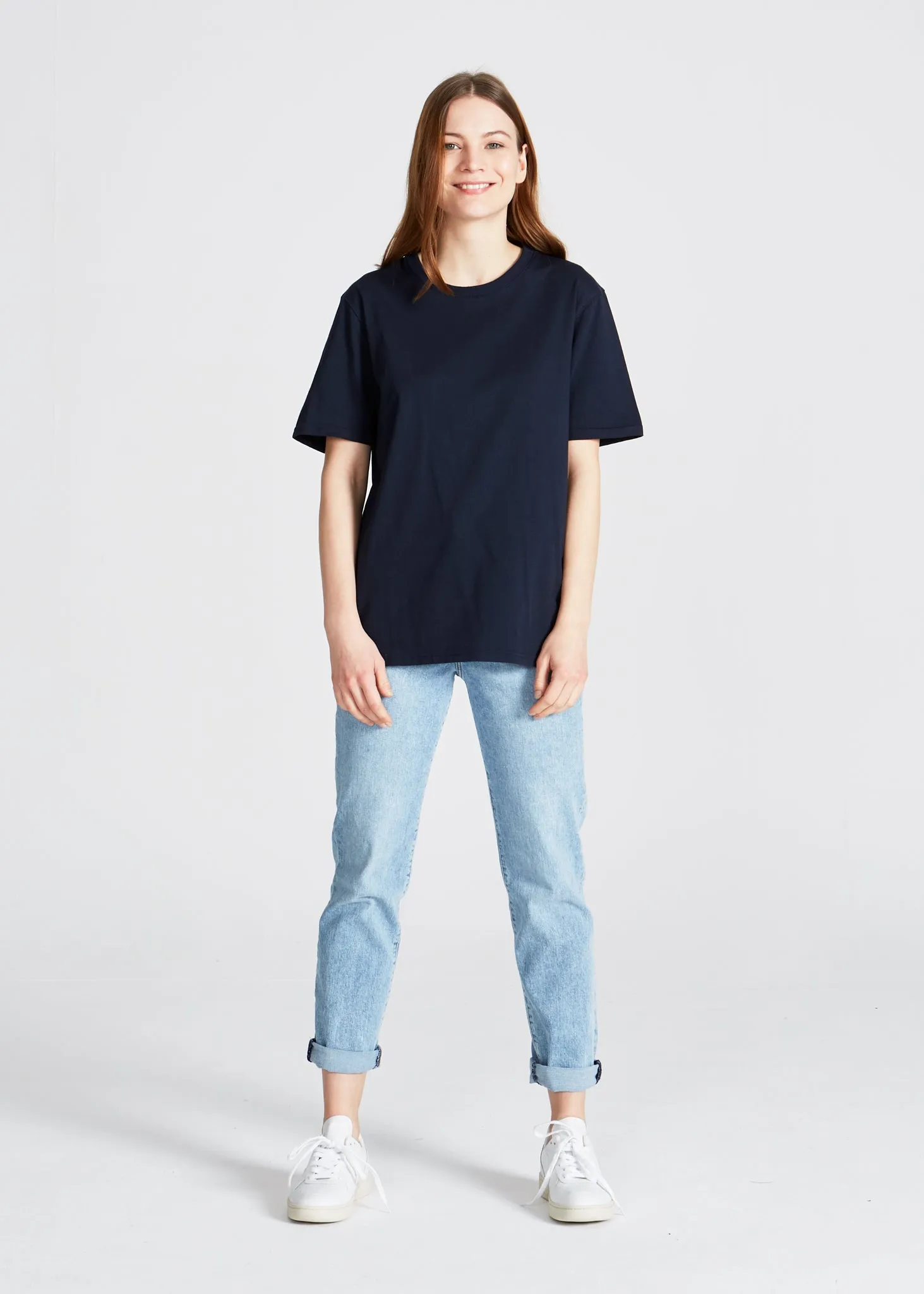 MIRA organic cotton T-shirt - Midnight Blue Givn Berlin