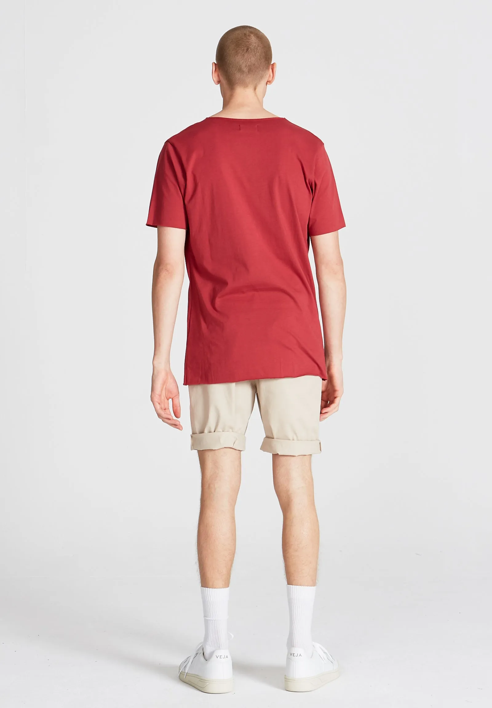 NEW FOUNDLAND organic cotton t-shirt - Brick Red Givn Berlin