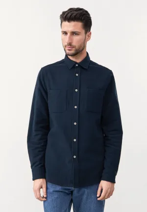 OLIVER shirt made from organic cotton - Midnight Blue Givn Berlin