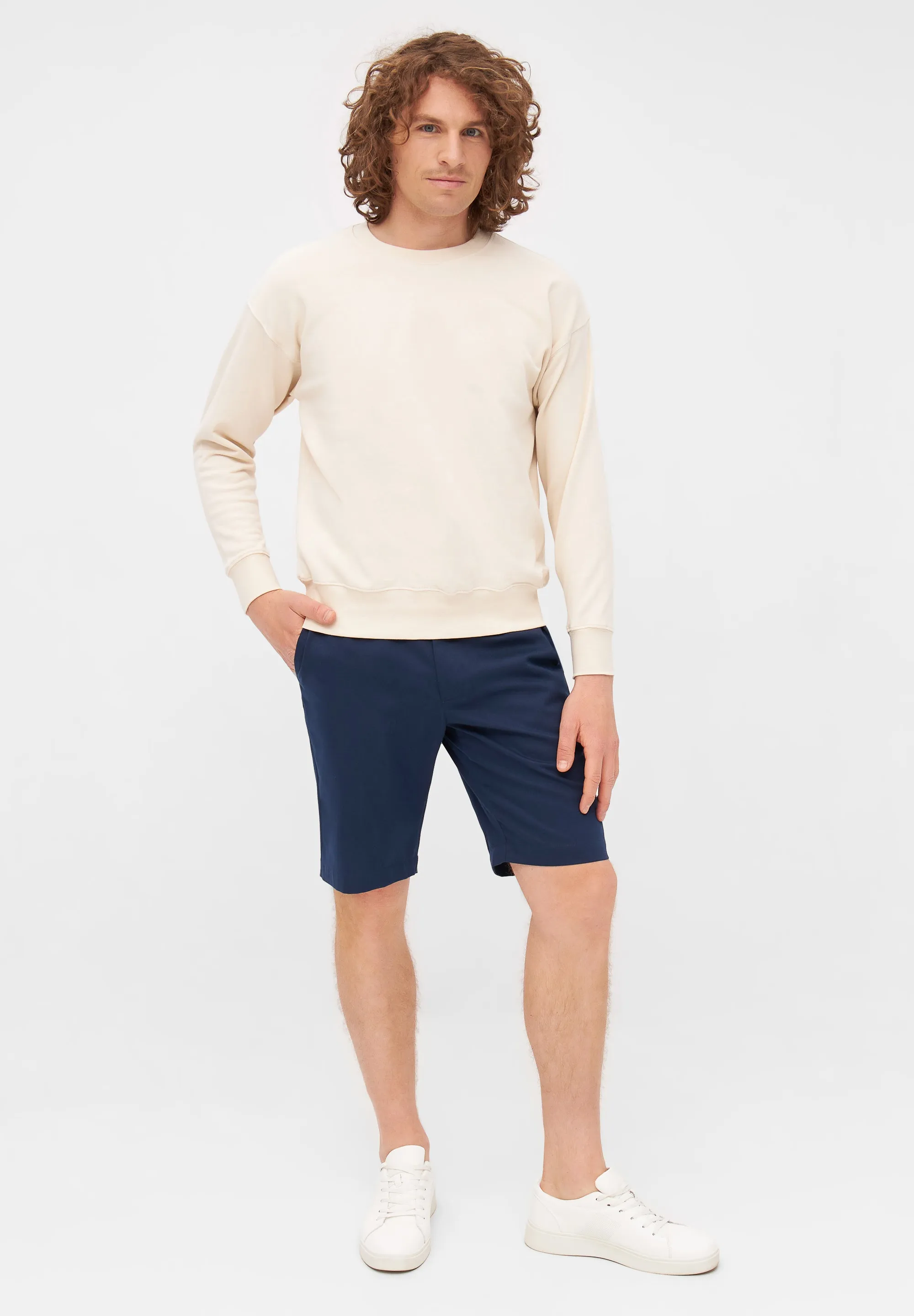 Organic Cotton Chino Shorts EDGAR - Blue Givn Berlin