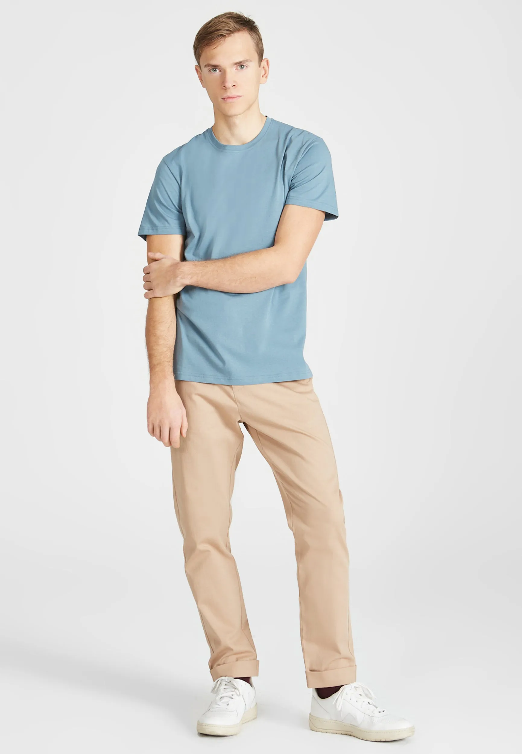 Organic Cotton COLBY T-Shirt - Arctic Blue Givn Berlin