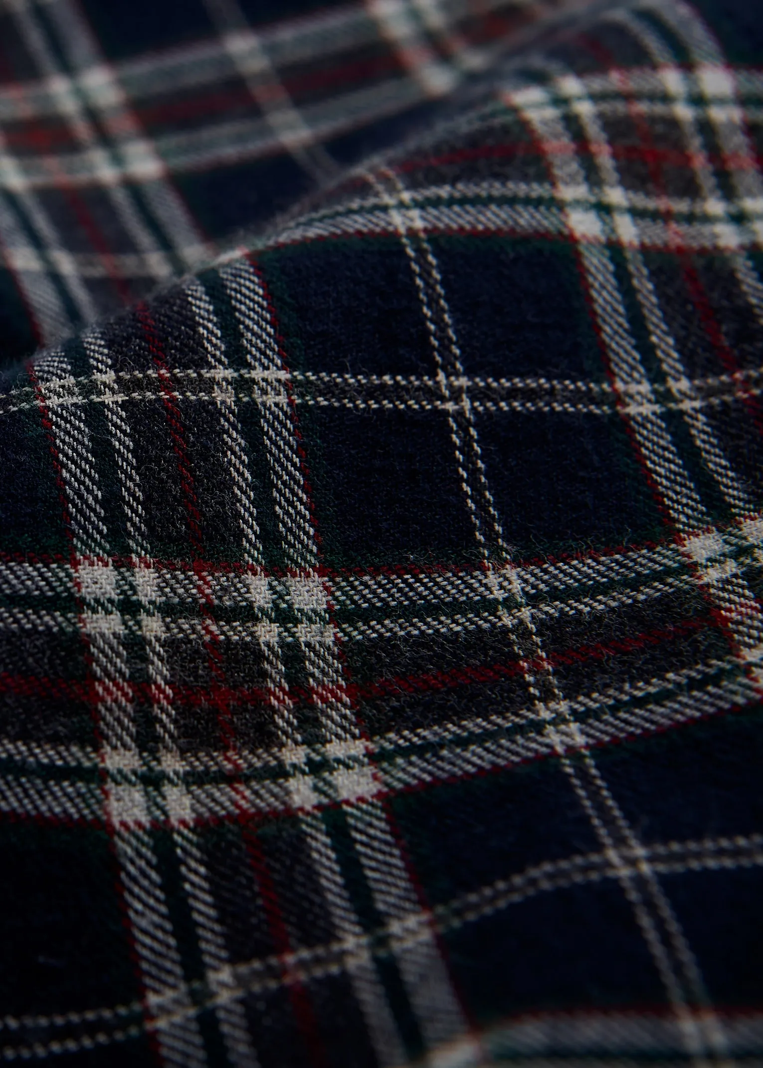 Organic Cotton Flannel Shirt KENT - Navy (Checks) Givn Berlin