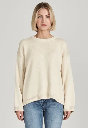 Organic Cotton Knit Sweater BECKY - Undyed Givn Berlin