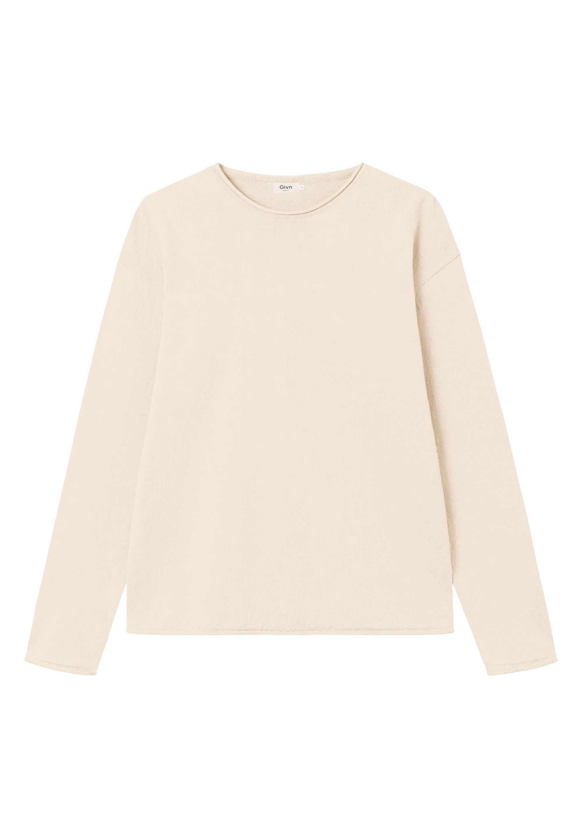 Organic Cotton Knit Sweater DENIS - Off White Givn Berlin