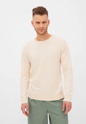 Organic Cotton Knit Sweater EDDIE - Off White Givn Berlin