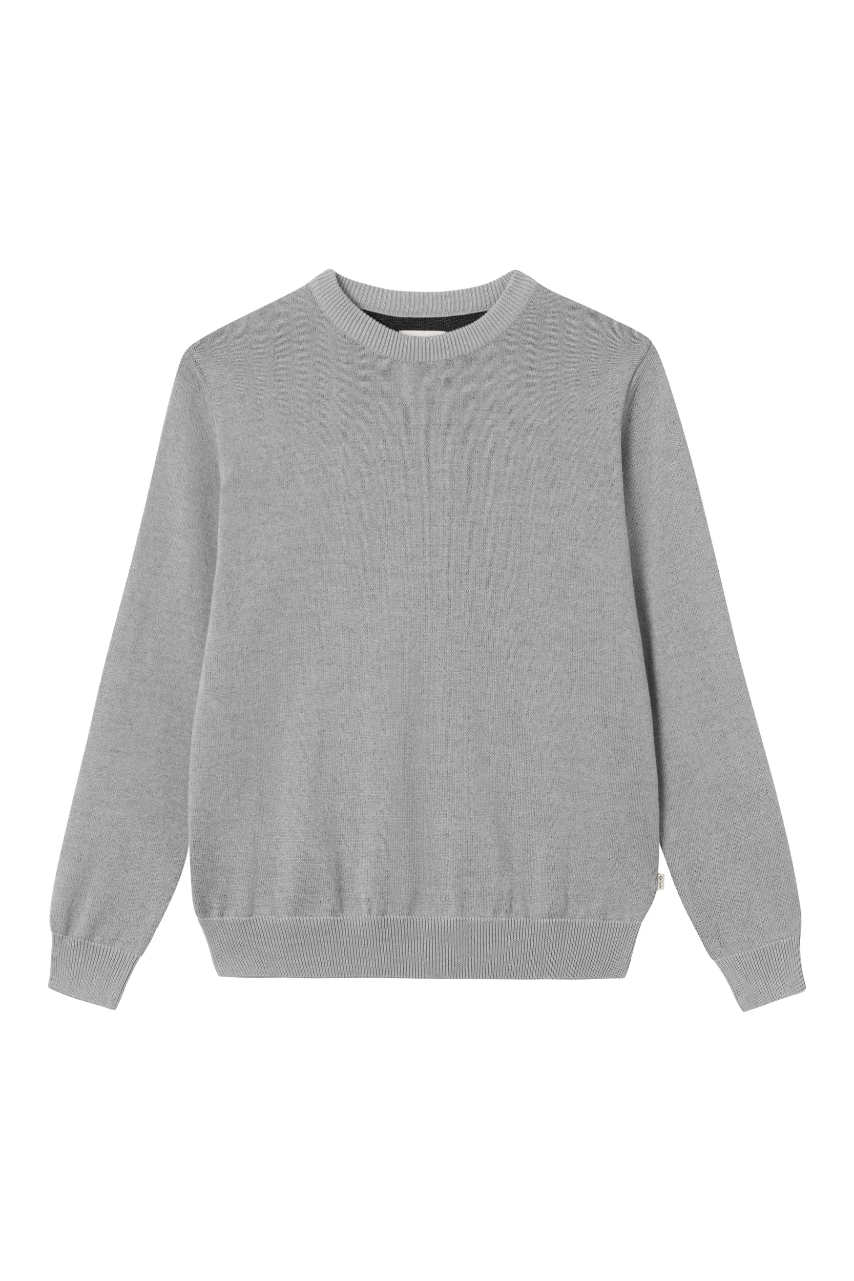 Organic Cotton Knit Sweater FIETE - Light Grey Givn Berlin