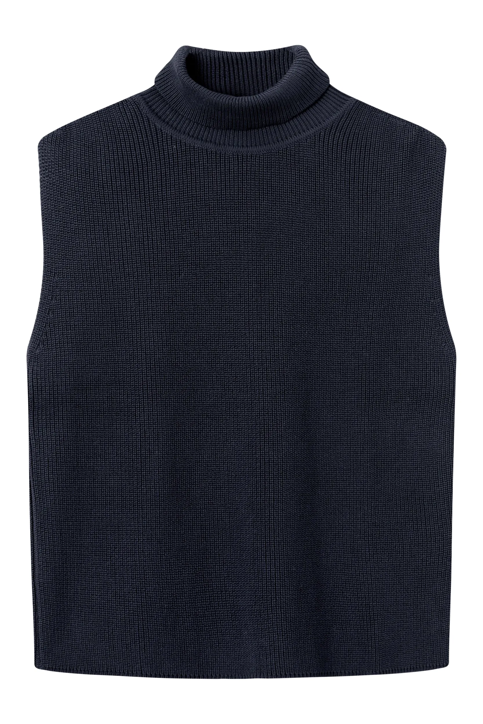 Organic Cotton Knitted Sweater KEIRA - Midnight Blue Givn Berlin