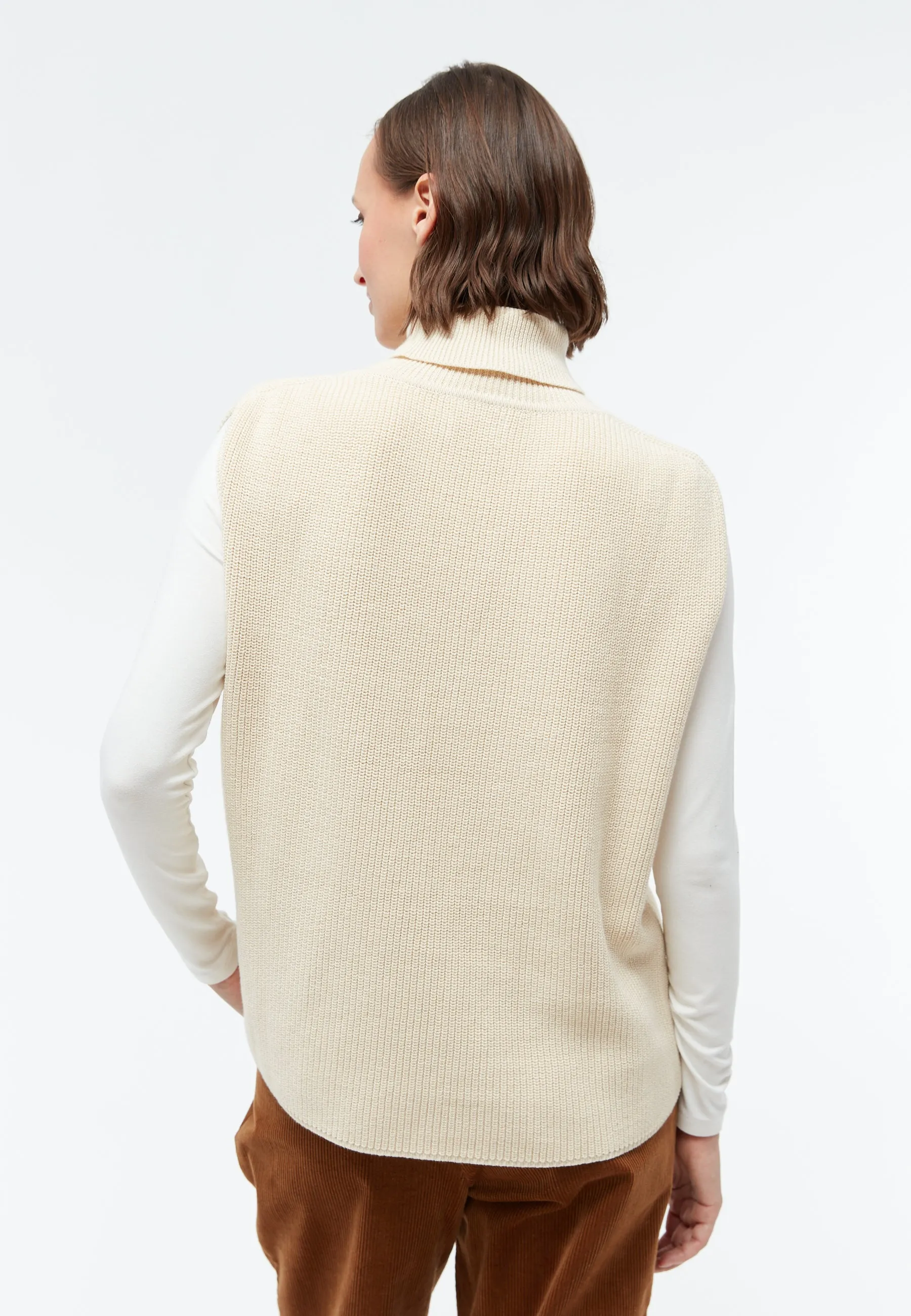 Organic Cotton Knitted Sweater KEIRA - Undyed Givn Berlin