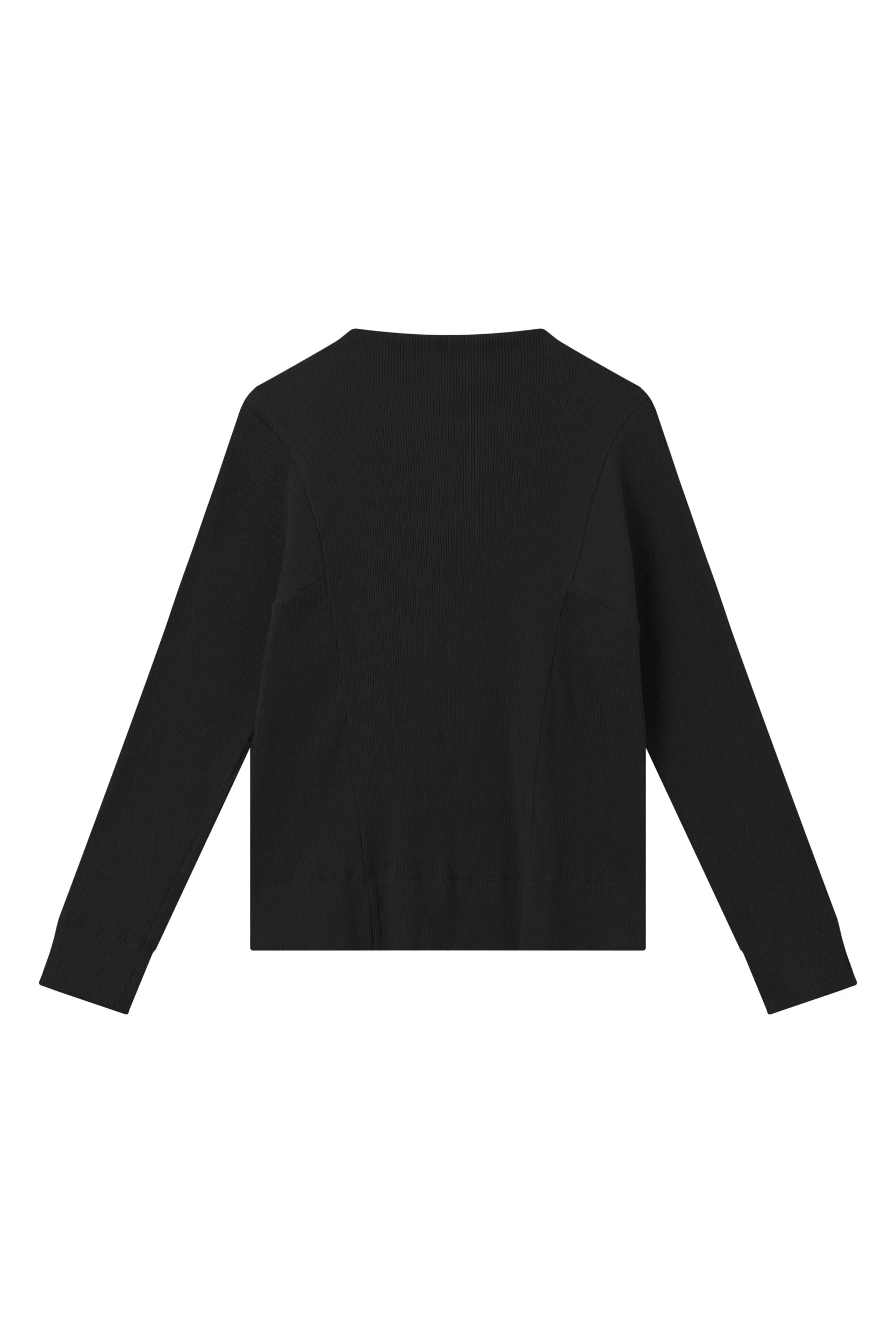 Organic Cotton Longsleeve LUISA - Black Givn Berlin