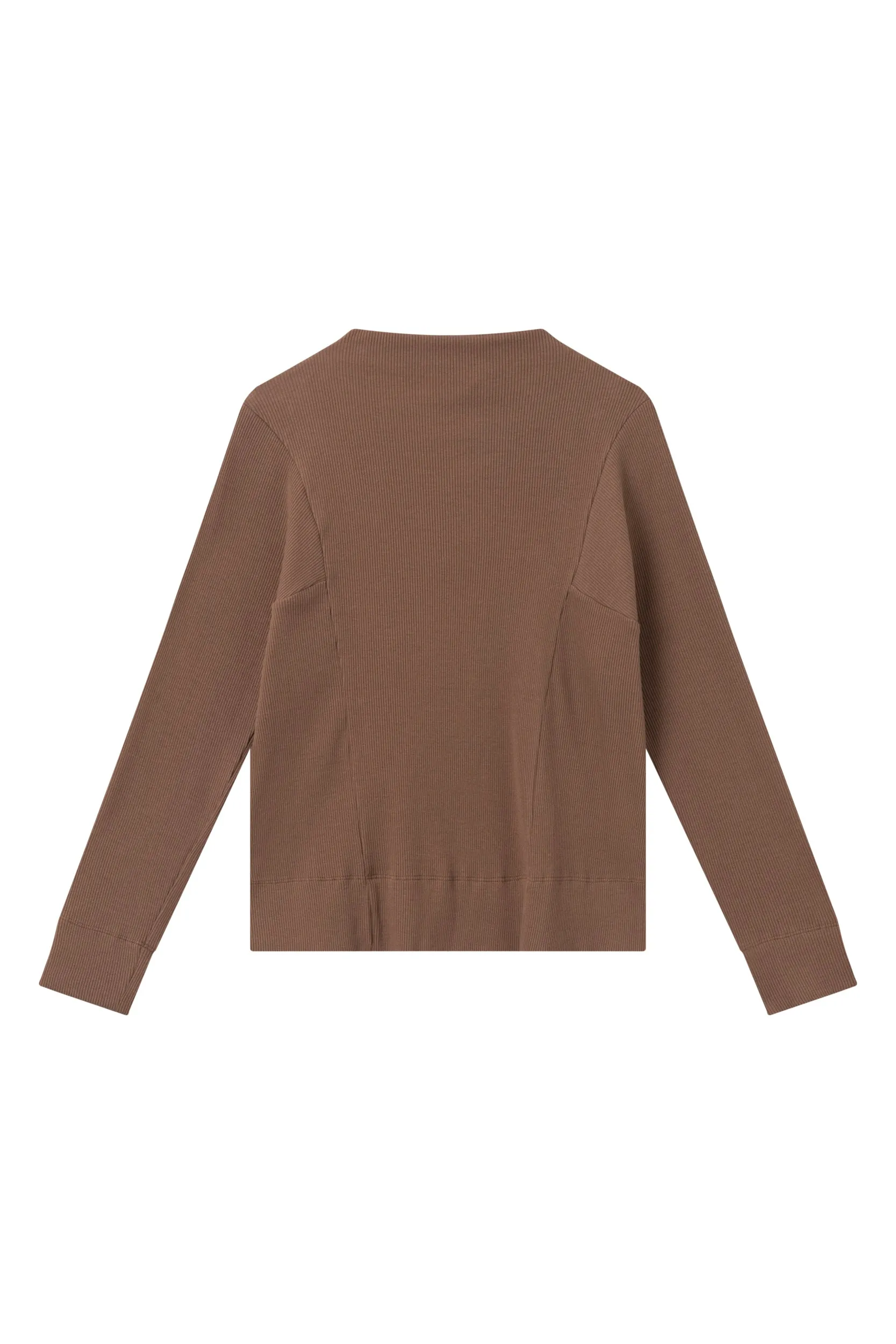 Organic Cotton Longsleeve LUISA - Muddy Brown Givn Berlin