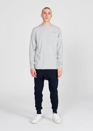 Organic cotton longsleeve MELVIN - Mercury Grey Givn Berlin
