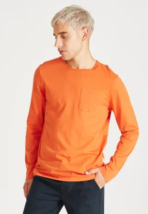 Organic Cotton Longsleeve REUBEN - Koi Orange Givn Berlin
