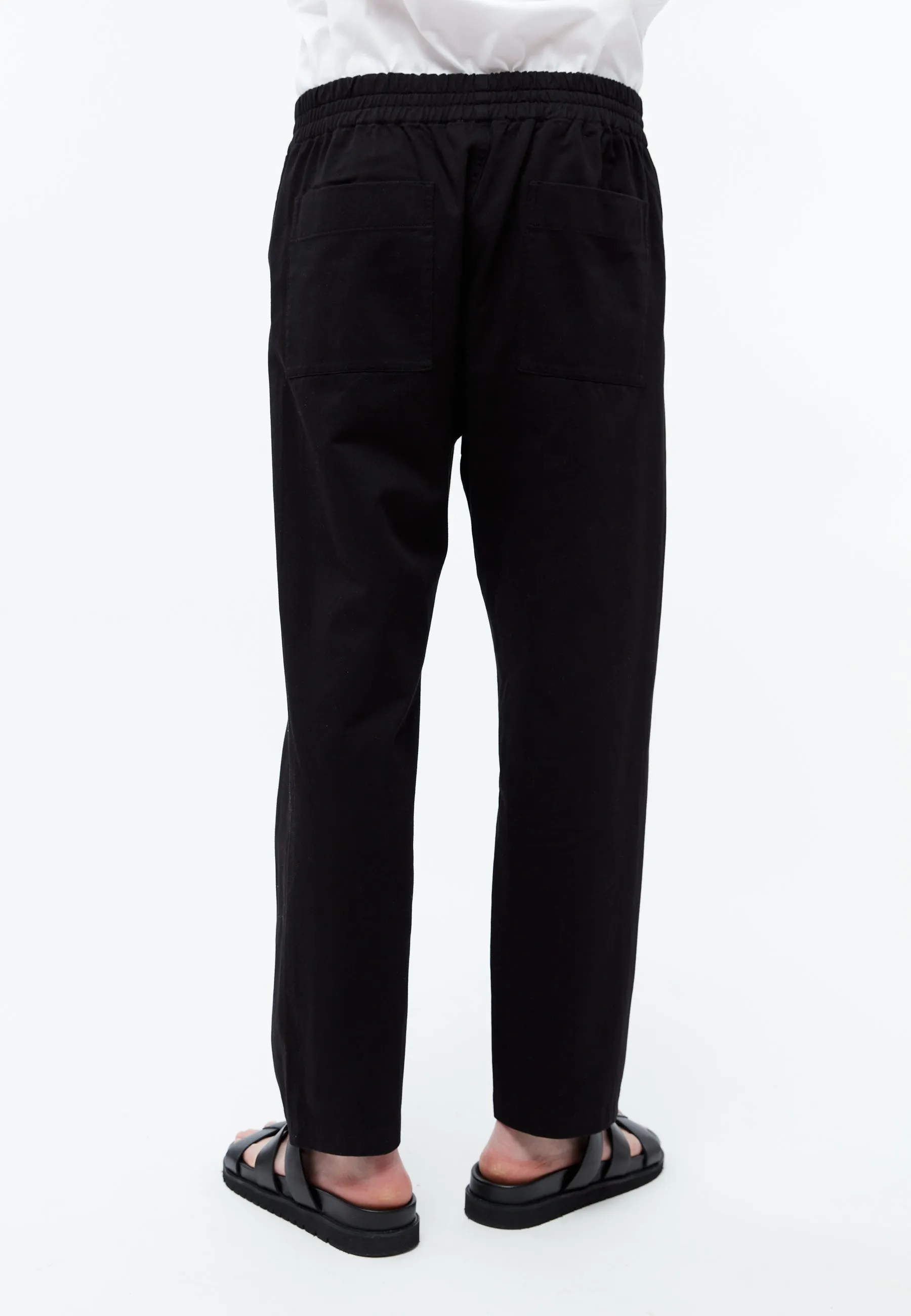 Organic Cotton Pants DANIEL - Black Givn Berlin