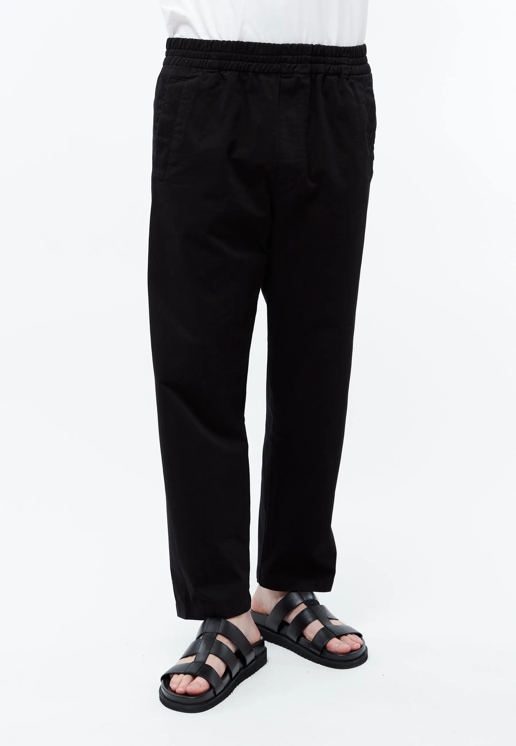 Organic Cotton Pants DANIEL - Black Givn Berlin