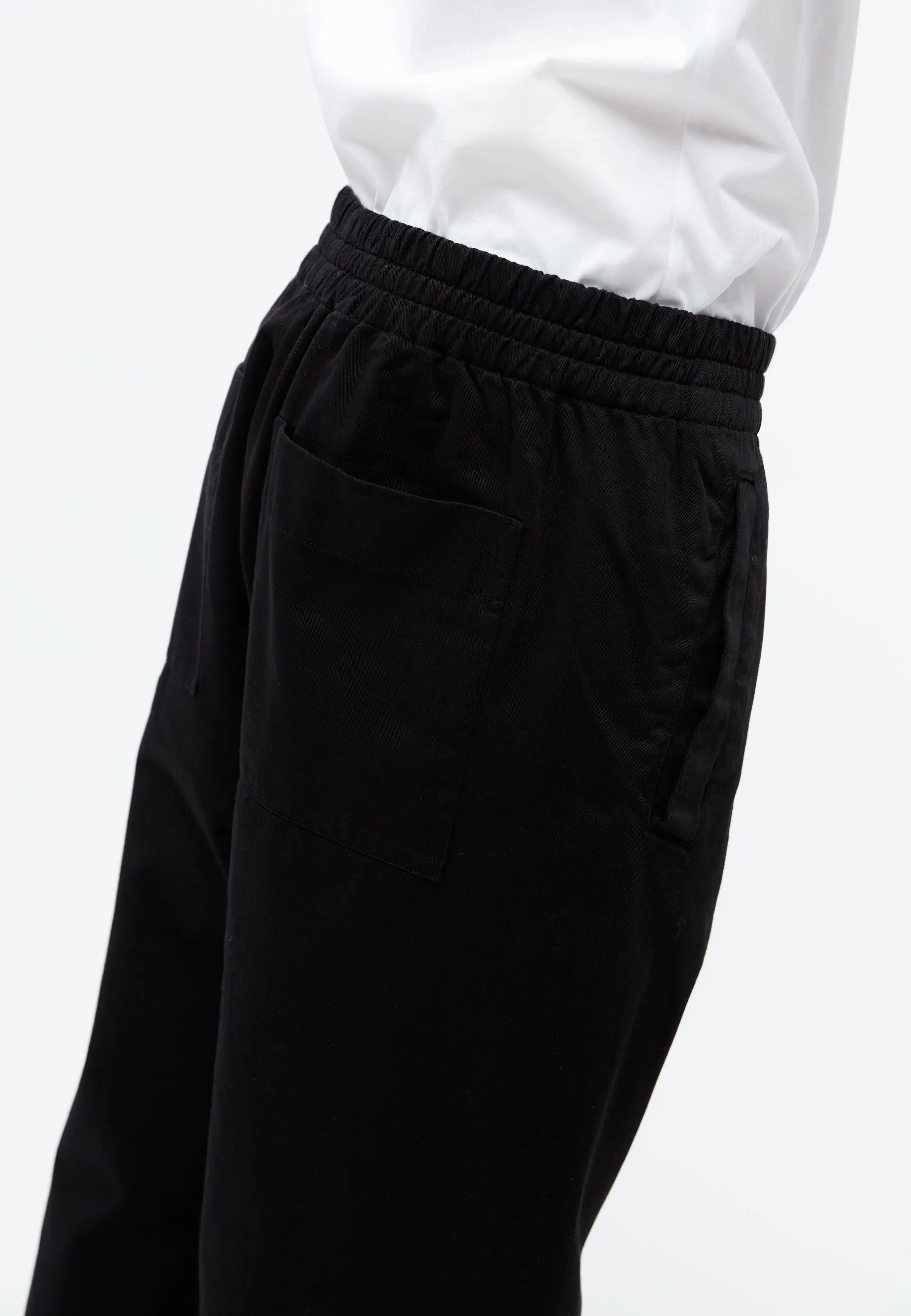 Organic Cotton Pants DANIEL - Black Givn Berlin