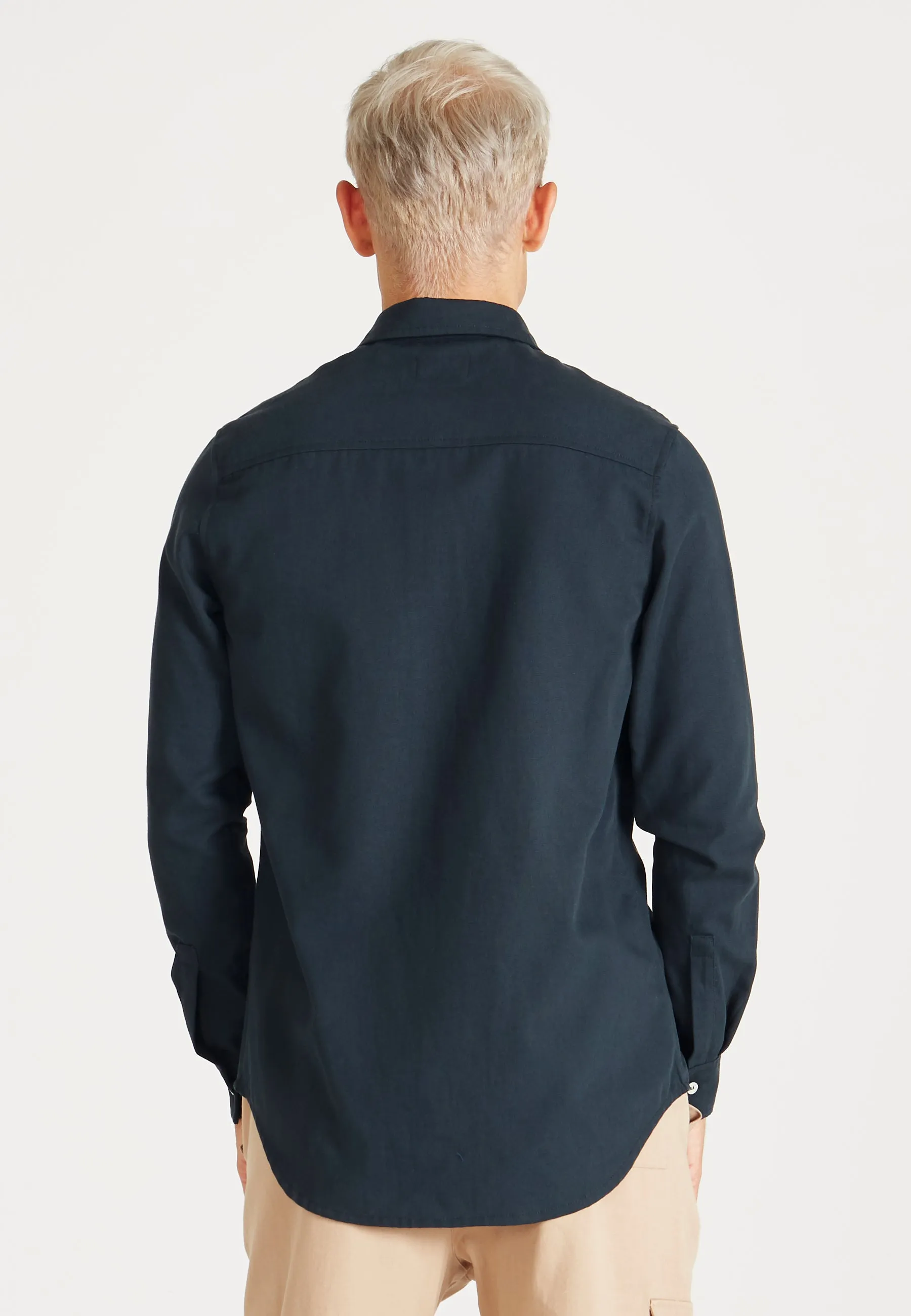 Organic cotton shirt OLIVER - Dark Blue Givn Berlin