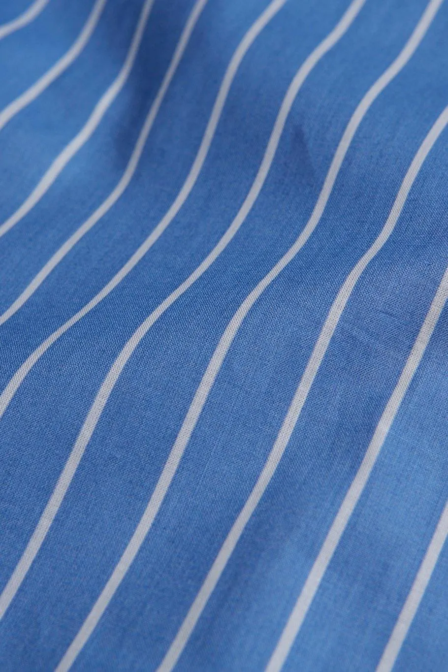 Organic Cotton Short Sleeve Shirt DYLAN - Light Blue / White (Stripes) Givn Berlin
