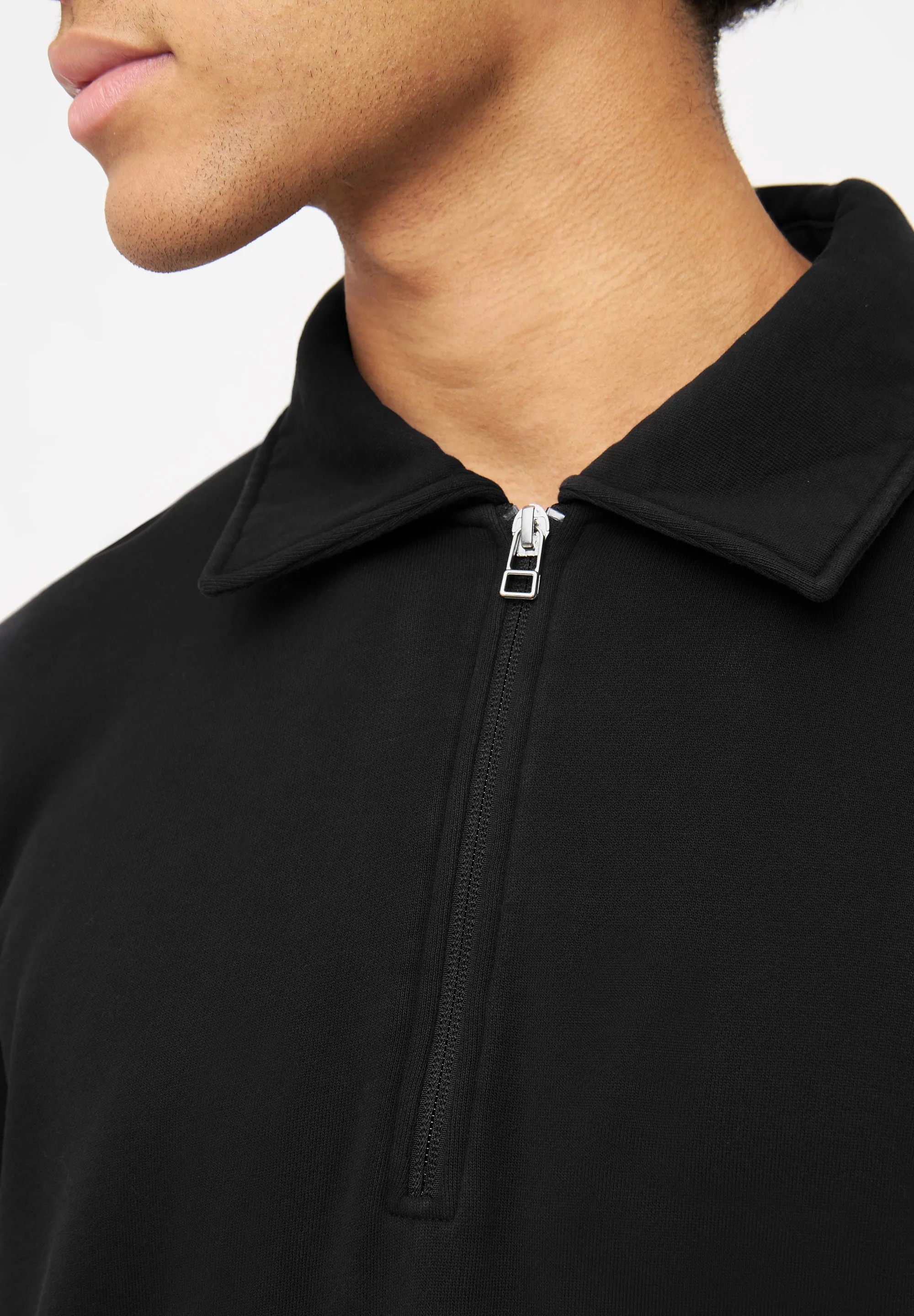 Organic Cotton Sweatshirt ALEC - Black Givn Berlin