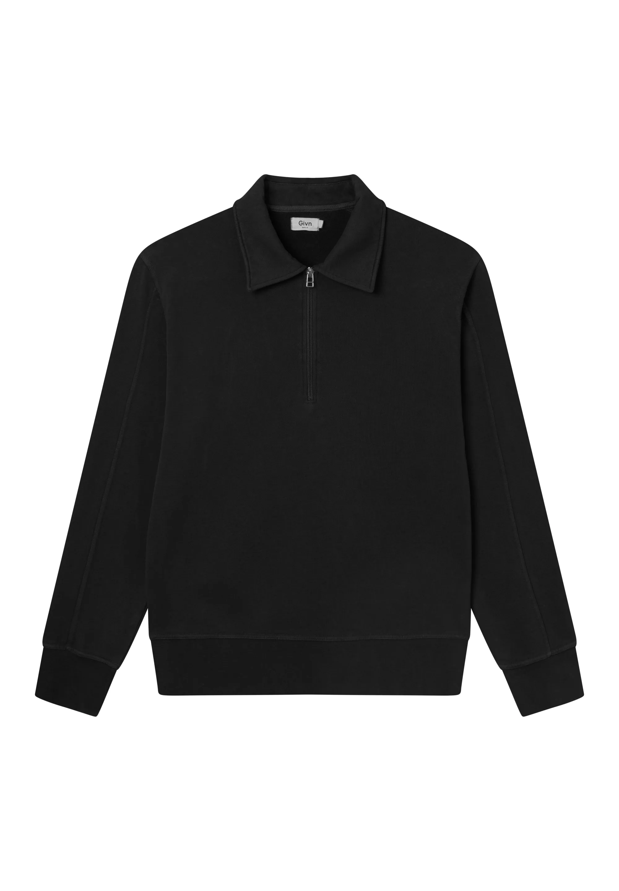 Organic Cotton Sweatshirt ALEC - Black Givn Berlin