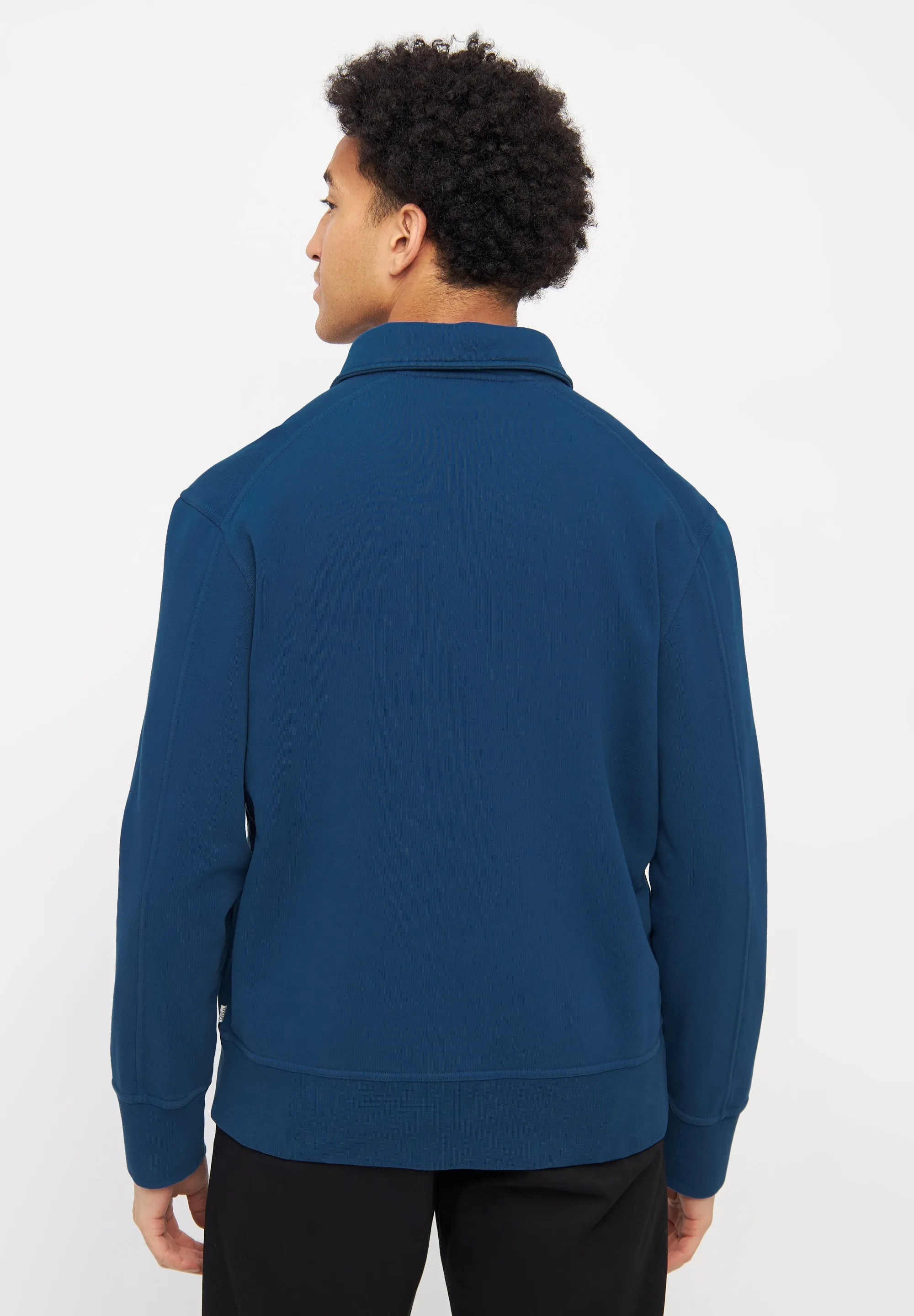 Organic Cotton Sweatshirt ALEC - Moroccan Blue Givn Berlin