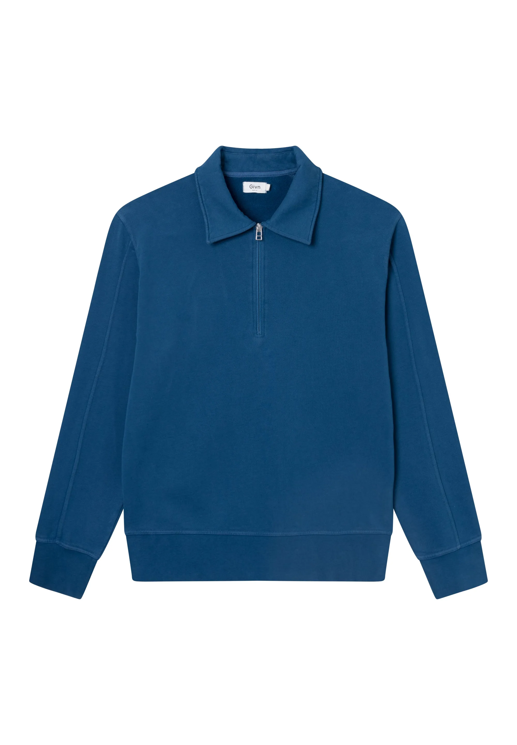 Organic Cotton Sweatshirt ALEC - Moroccan Blue Givn Berlin