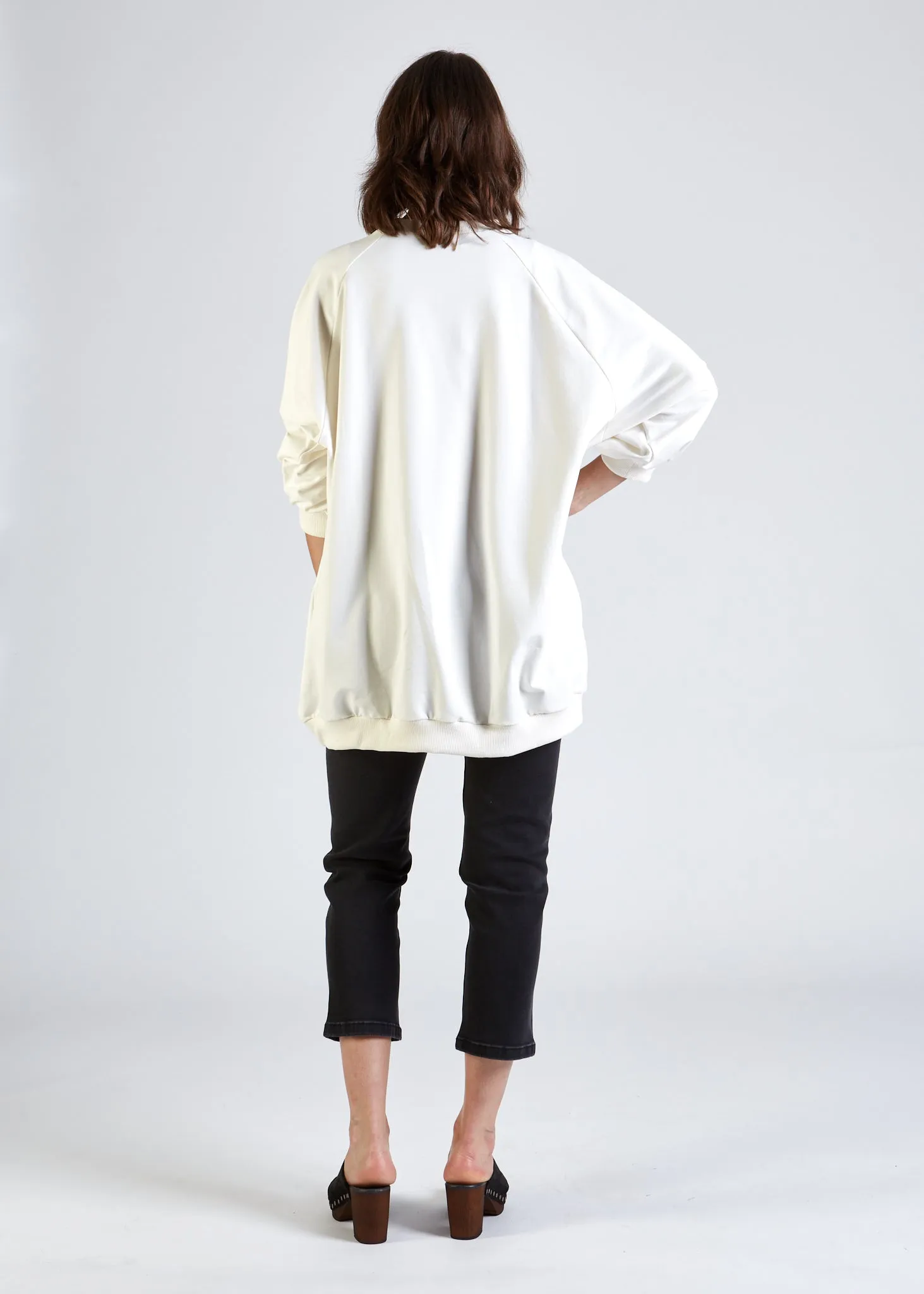 Organic Cotton Sweatshirt DARCY - White Givn Berlin