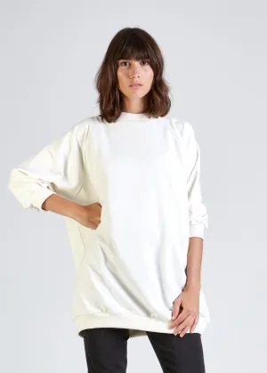 Organic Cotton Sweatshirt DARCY - White Givn Berlin