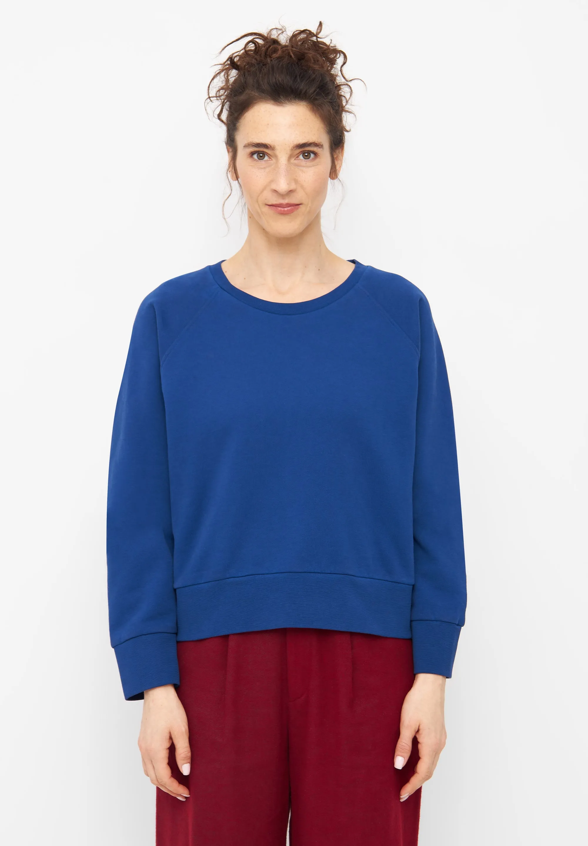 Organic Cotton Sweatshirt HEDI - Deep Blue Givn Berlin