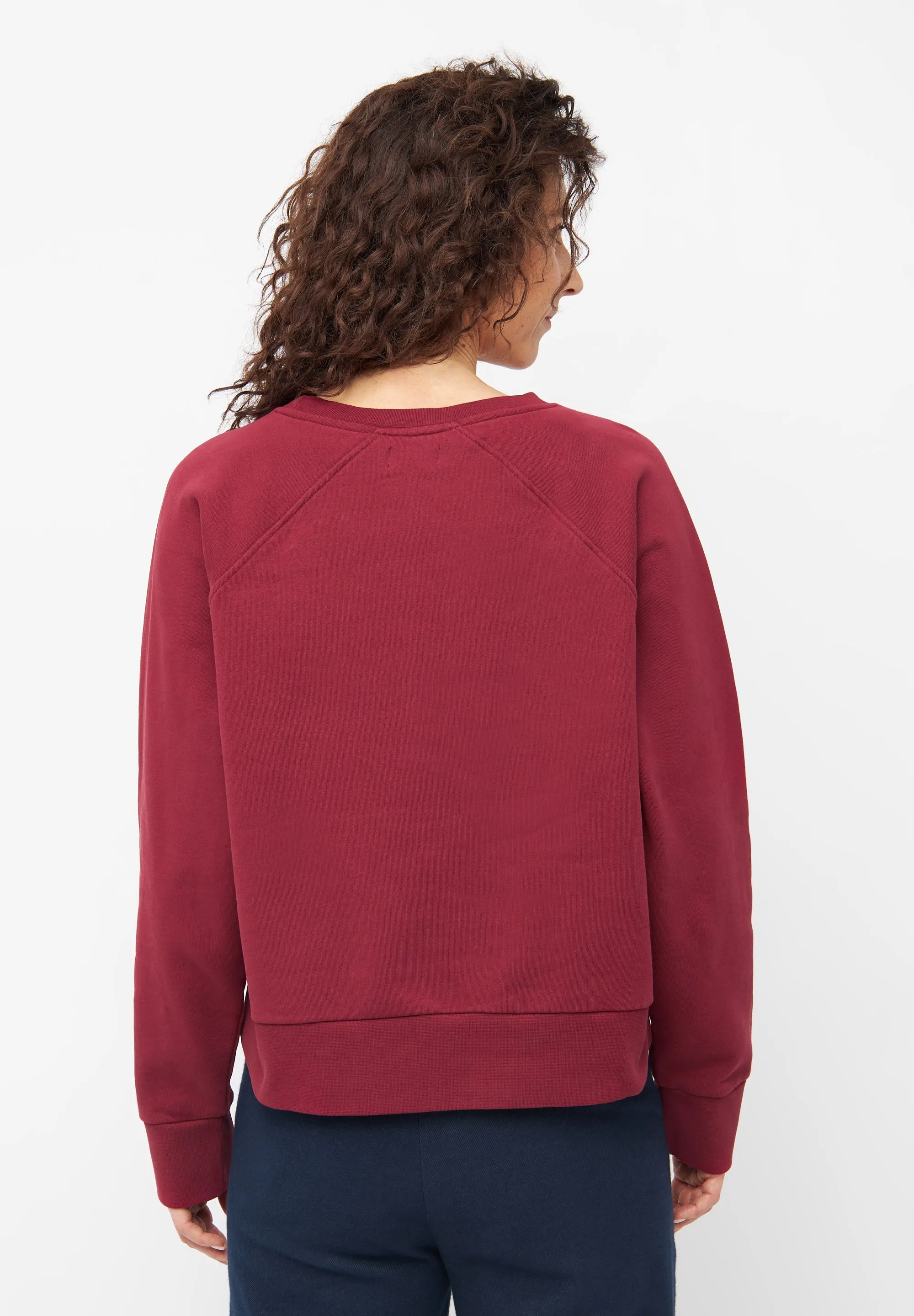Organic Cotton Sweatshirt HEDI - Tibetan Red Givn Berlin