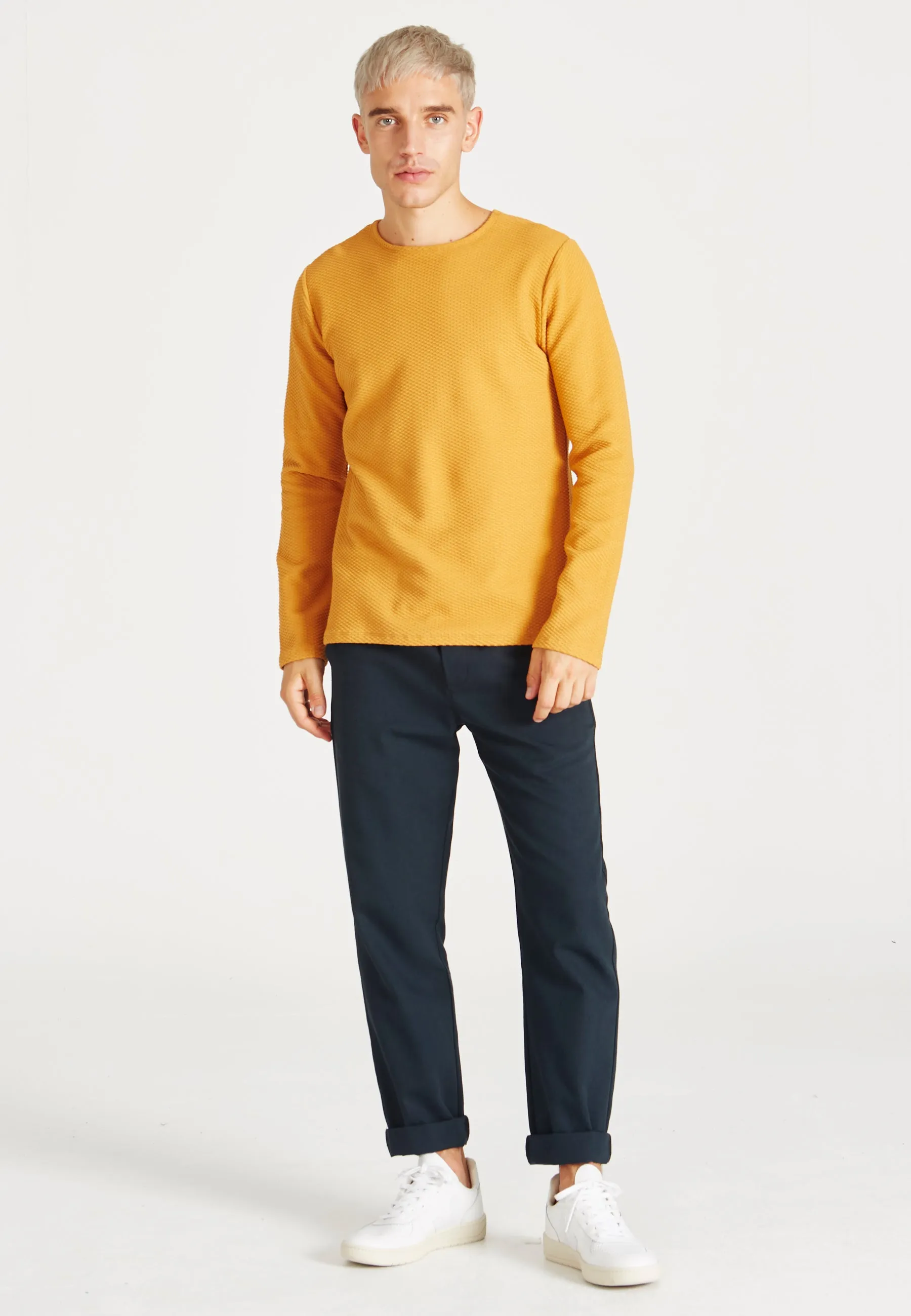 Organic Cotton Sweatshirt IAN - Pecan (Waffle) Givn Berlin