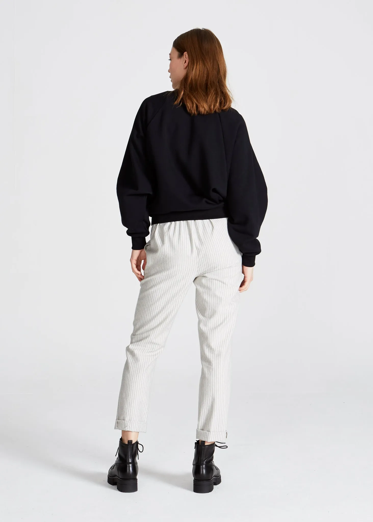 Organic Cotton Sweatshirt ISABEL - Black Givn Berlin