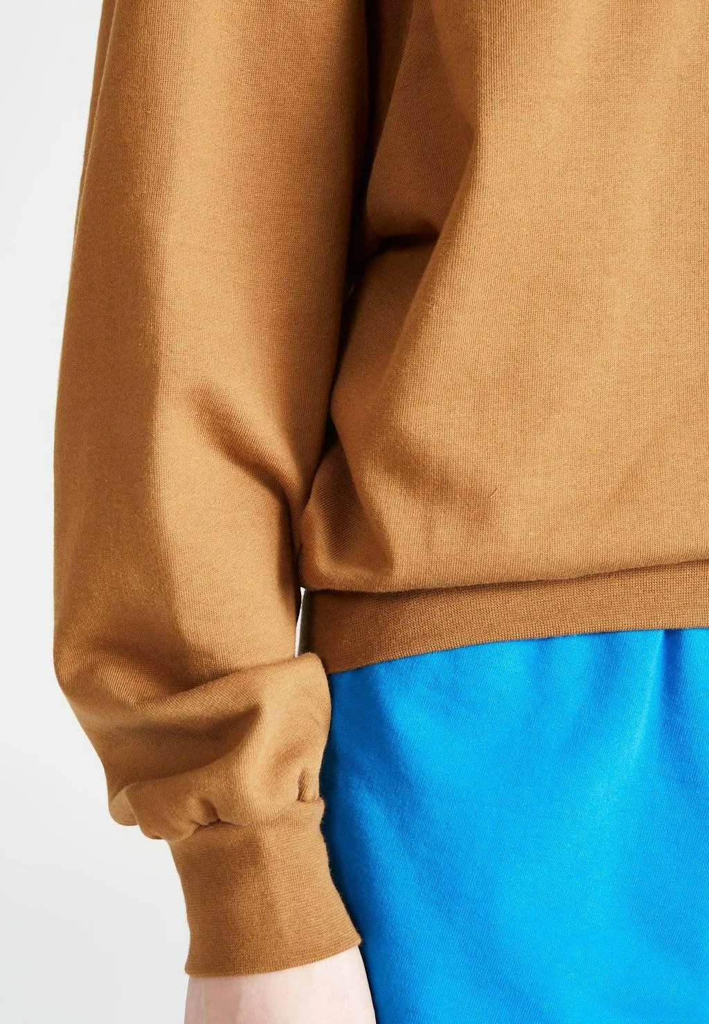 Organic Cotton Sweatshirt ISABEL - Rubber Brown Givn Berlin