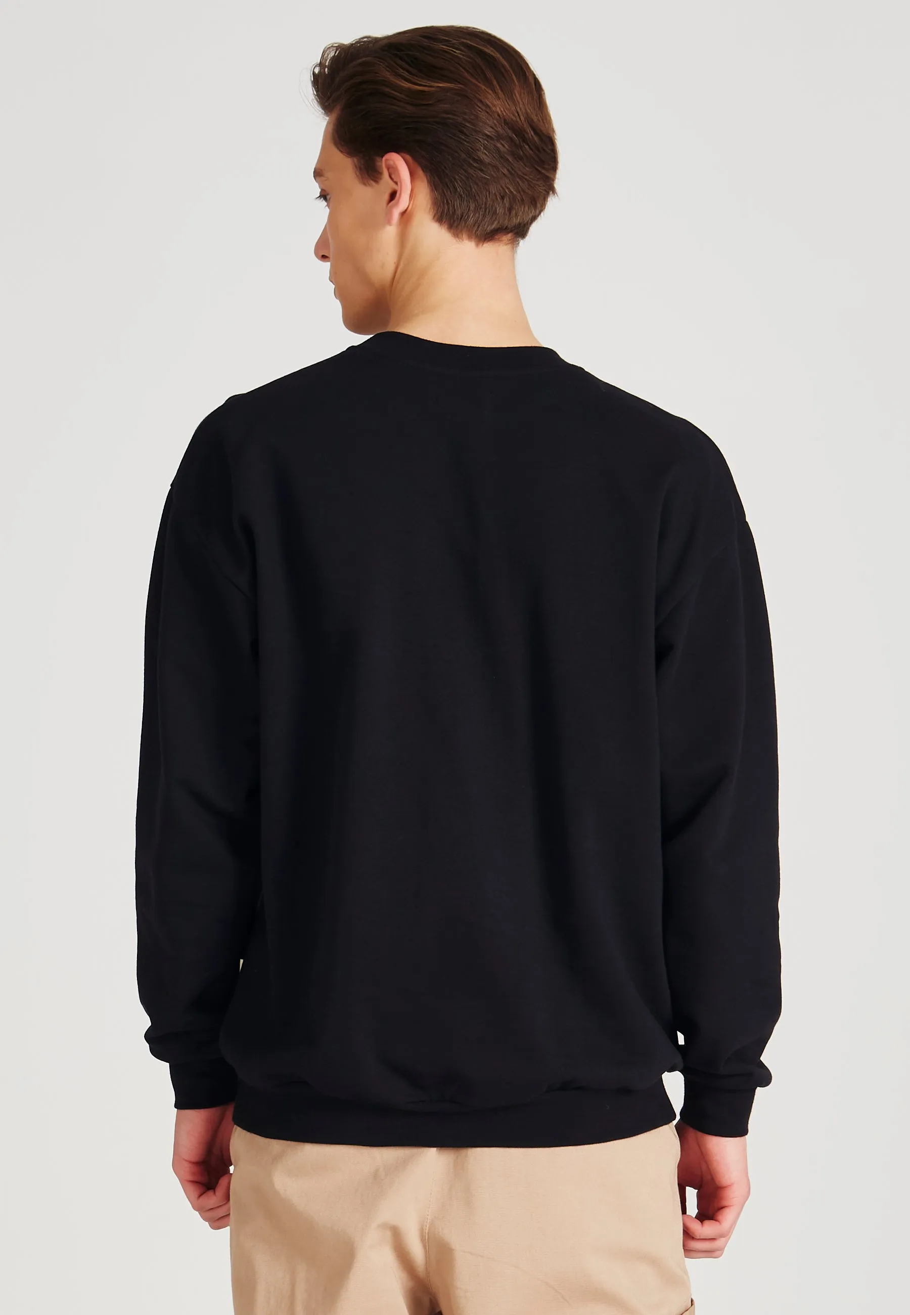 Organic Cotton Sweatshirt KILIAN - Black Givn Berlin