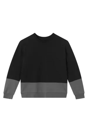 Organic Cotton Sweatshirt MARLIN - Black Givn Berlin