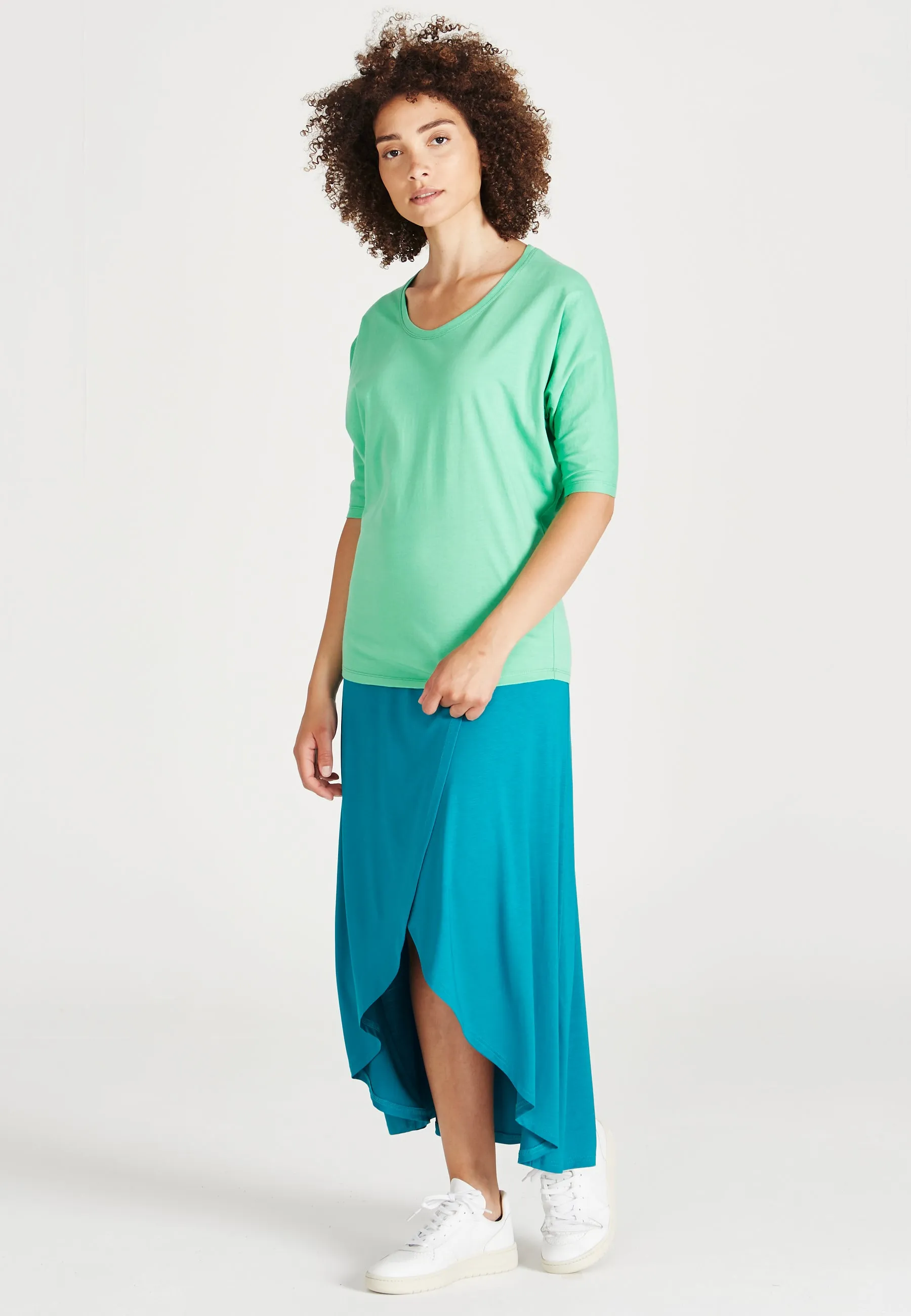 Organic Cotton T-shirt ALICE - Light Green Givn Berlin