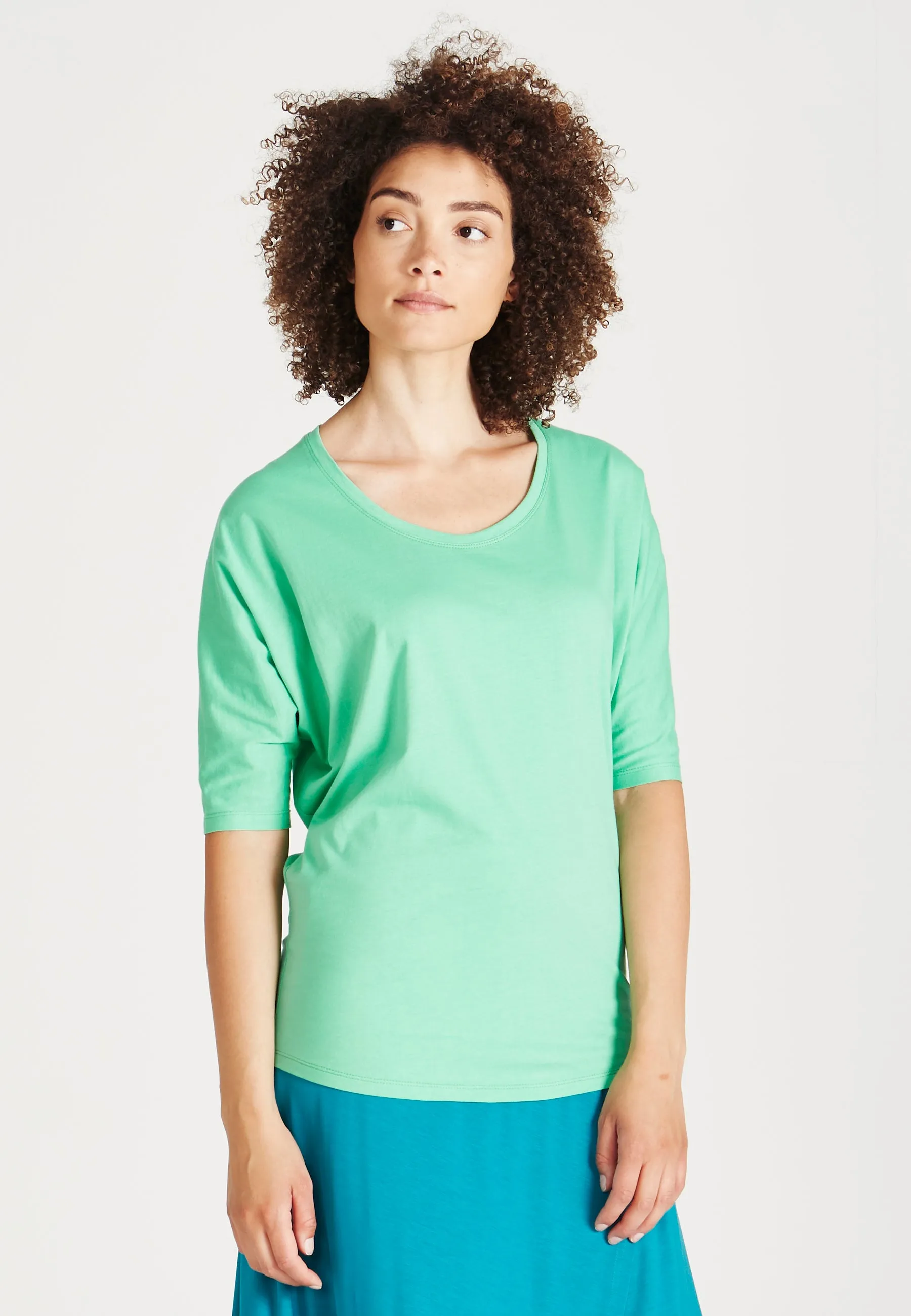 Organic Cotton T-shirt ALICE - Light Green Givn Berlin