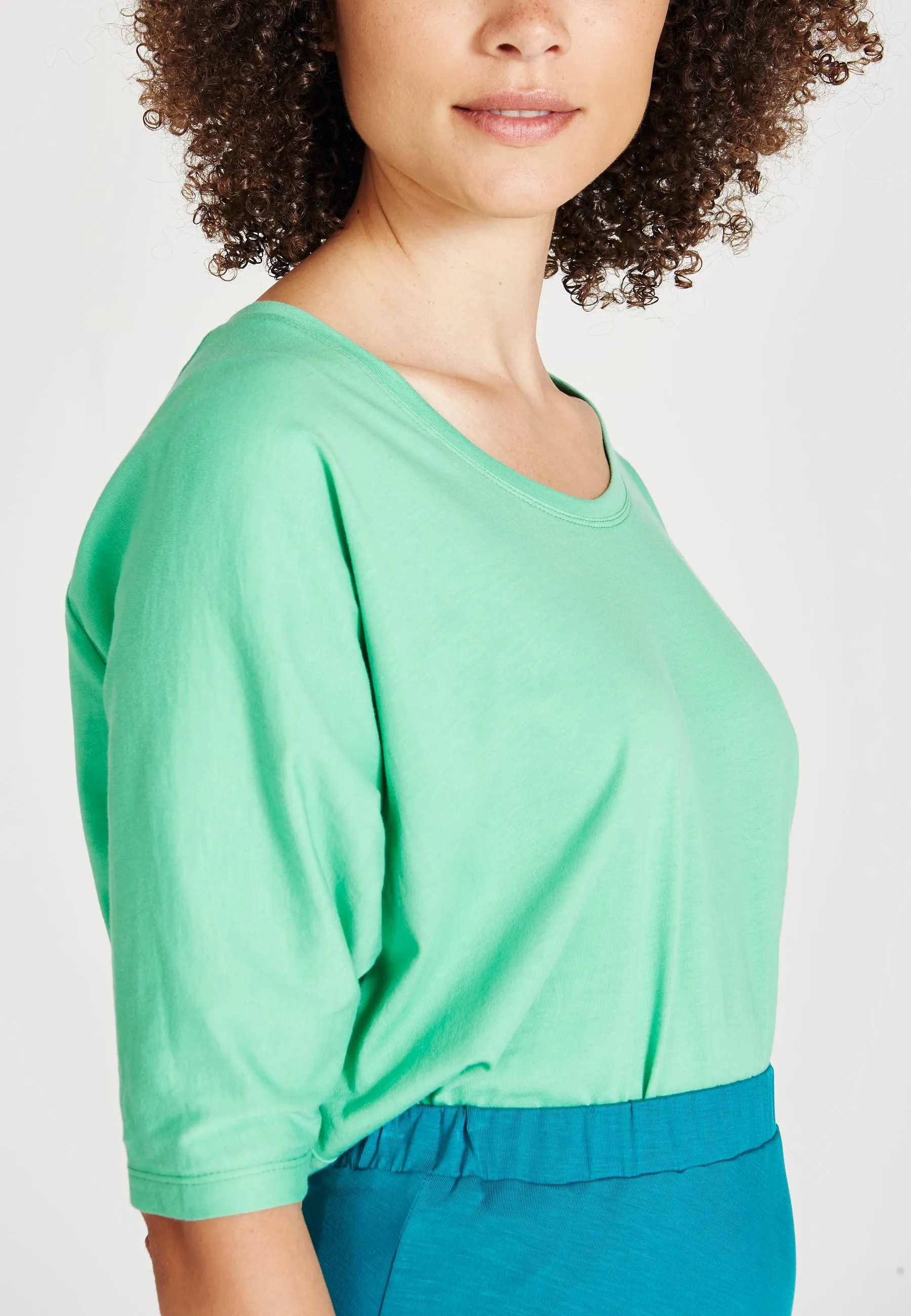 Organic Cotton T-shirt ALICE - Light Green Givn Berlin