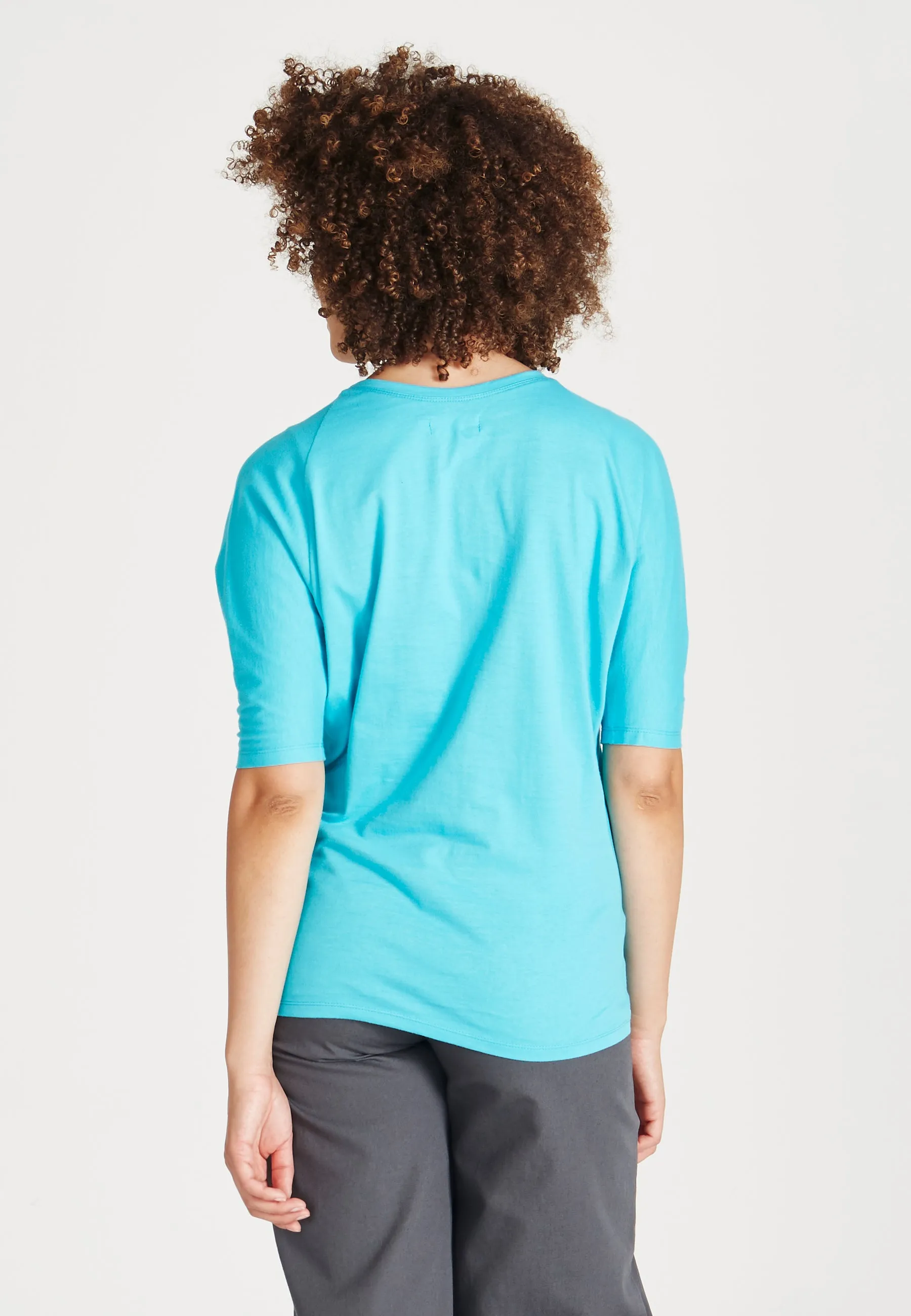 Organic Cotton T-shirt ALICE - Scuba Blue Givn Berlin