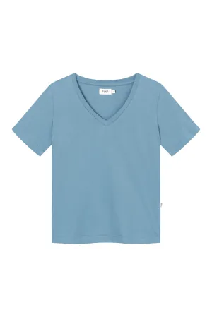 Organic Cotton T-Shirt IRIS - Arctic Blue Givn Berlin