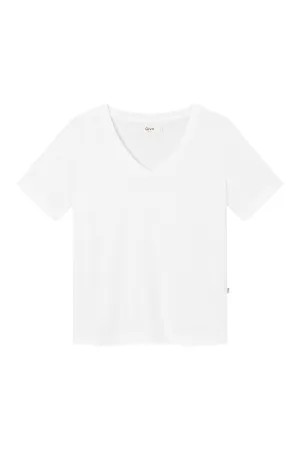 Organic Cotton T-Shirt IRIS - White Givn Berlin