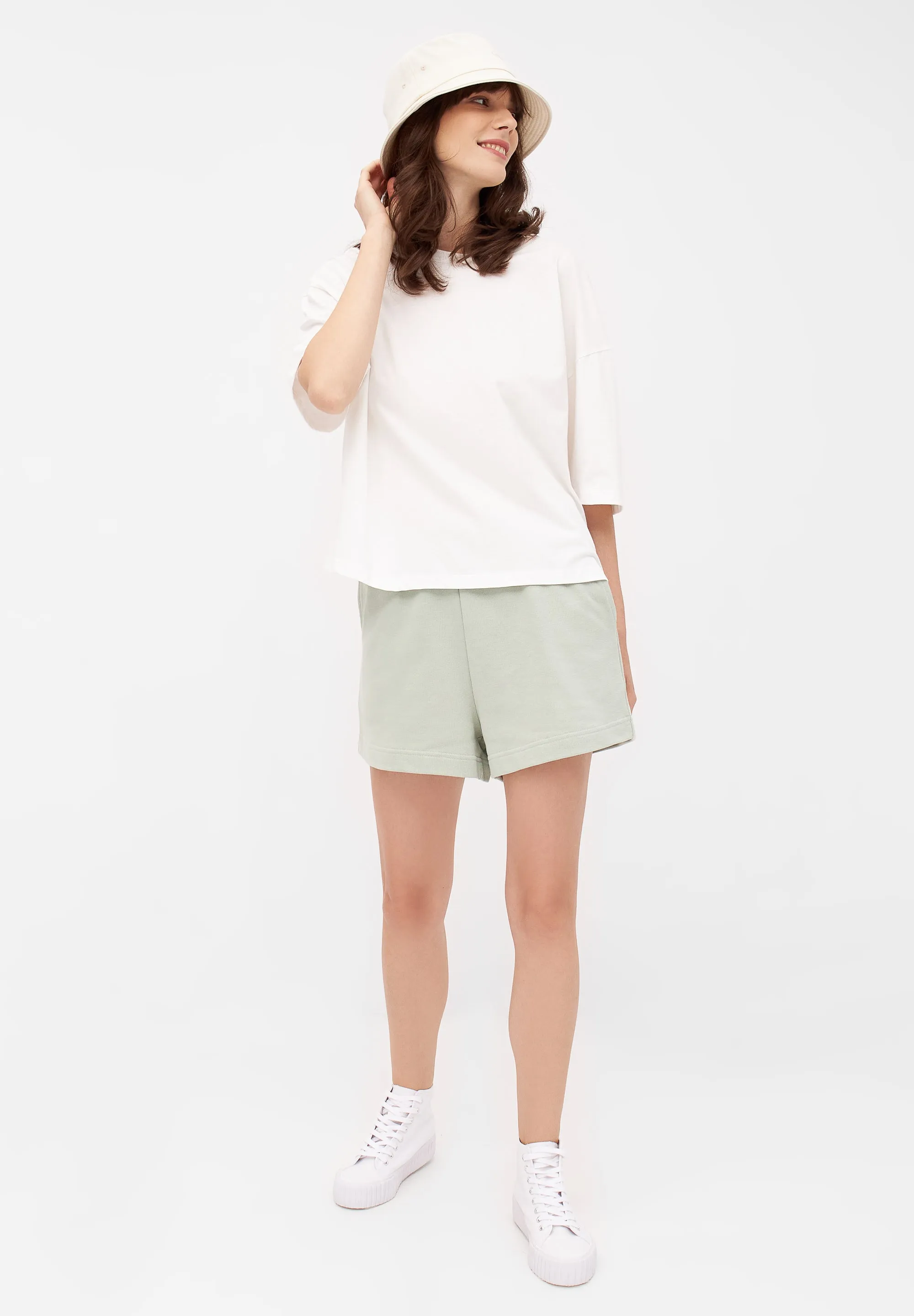 Organic Cotton T-Shirt JOLINA - White Givn Berlin
