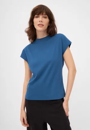 Organic Cotton T-shirt LAILA - Ocean Blue Givn Berlin