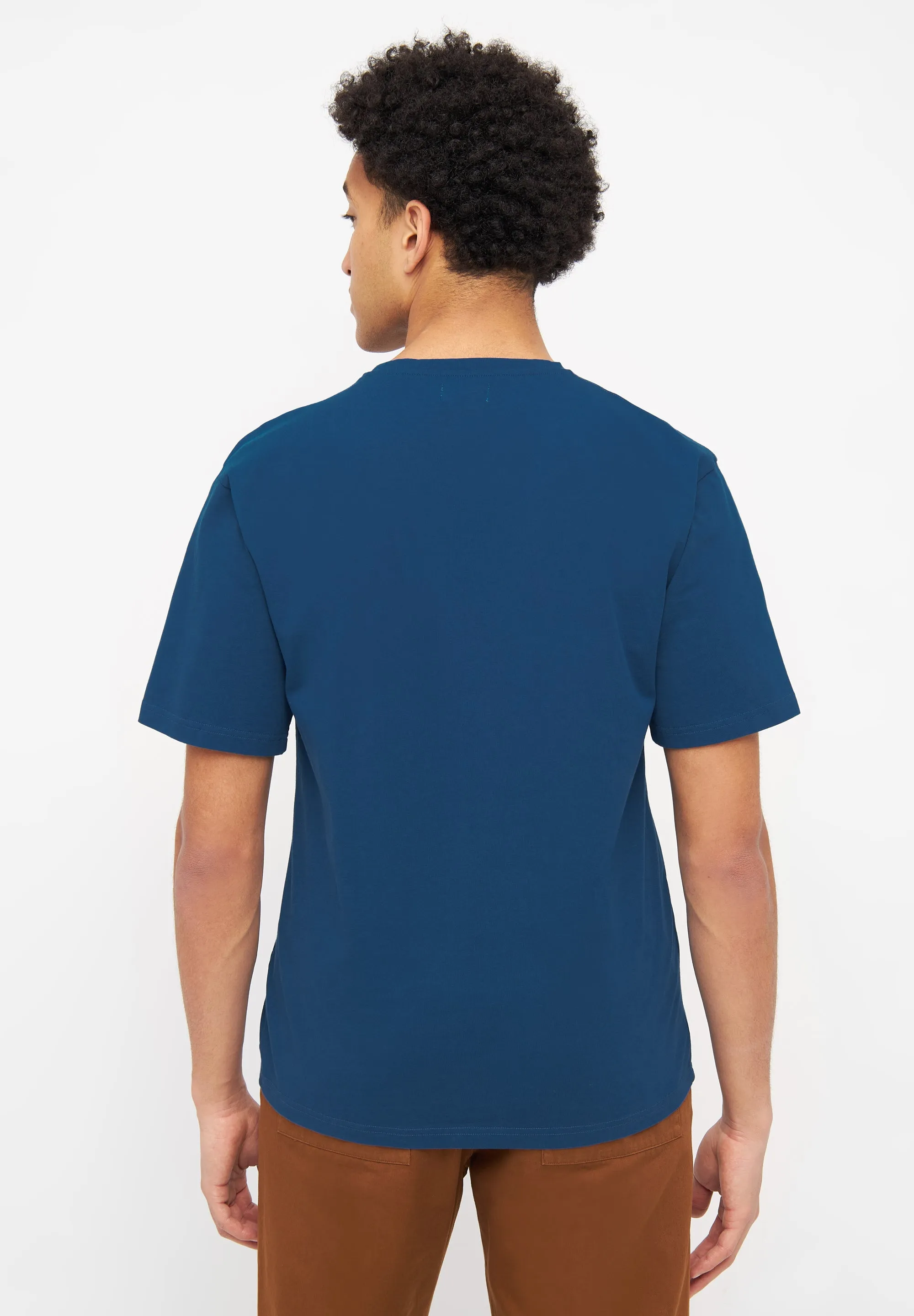 Organic Cotton T-shirt LASSE (Balloon) - Moroccan Blue Givn Berlin