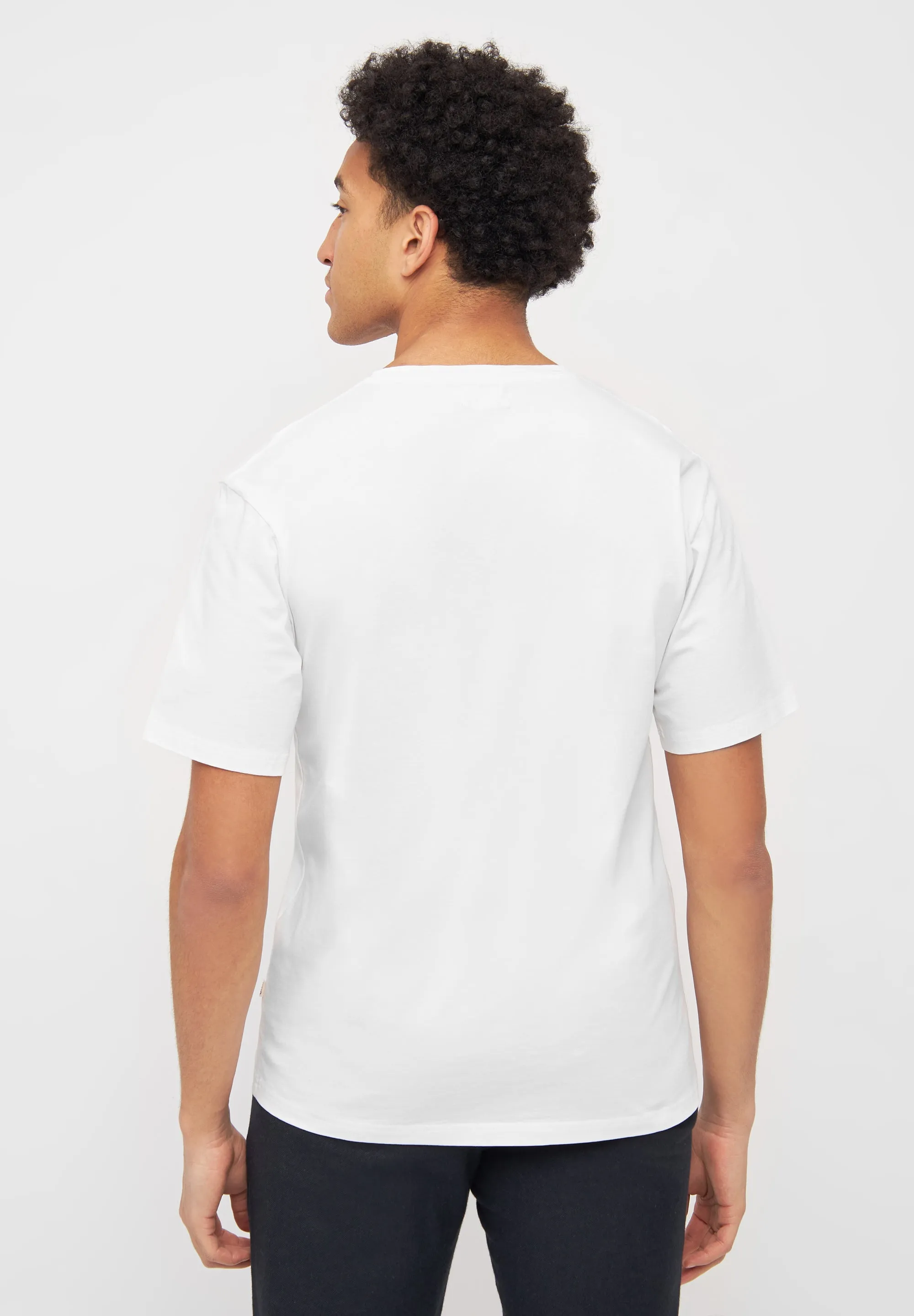 Organic Cotton T-shirt LASSE (Balloon) - White Givn Berlin