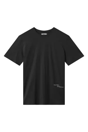 Organic Cotton T-shirt LASSE - Black Givn Berlin