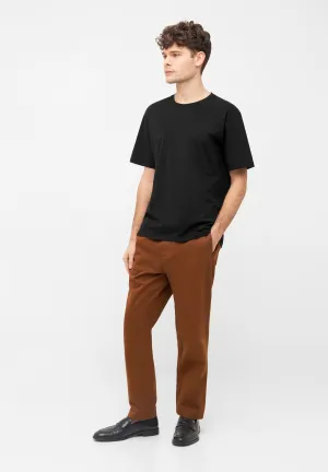 Organic Cotton T-shirt LASSE - Black Givn Berlin