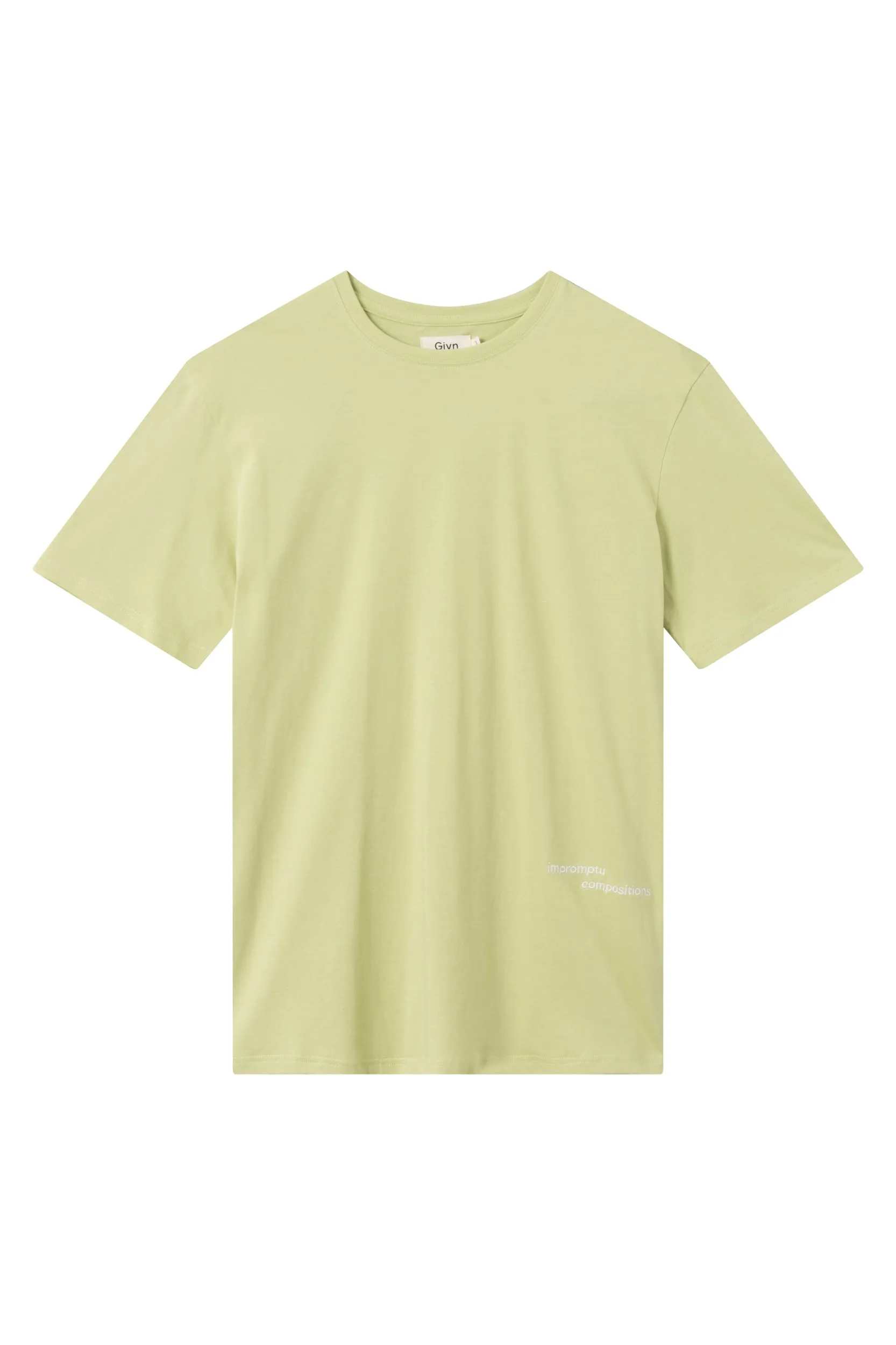 Organic Cotton T-shirt LASSE - Matcha Green Givn Berlin
