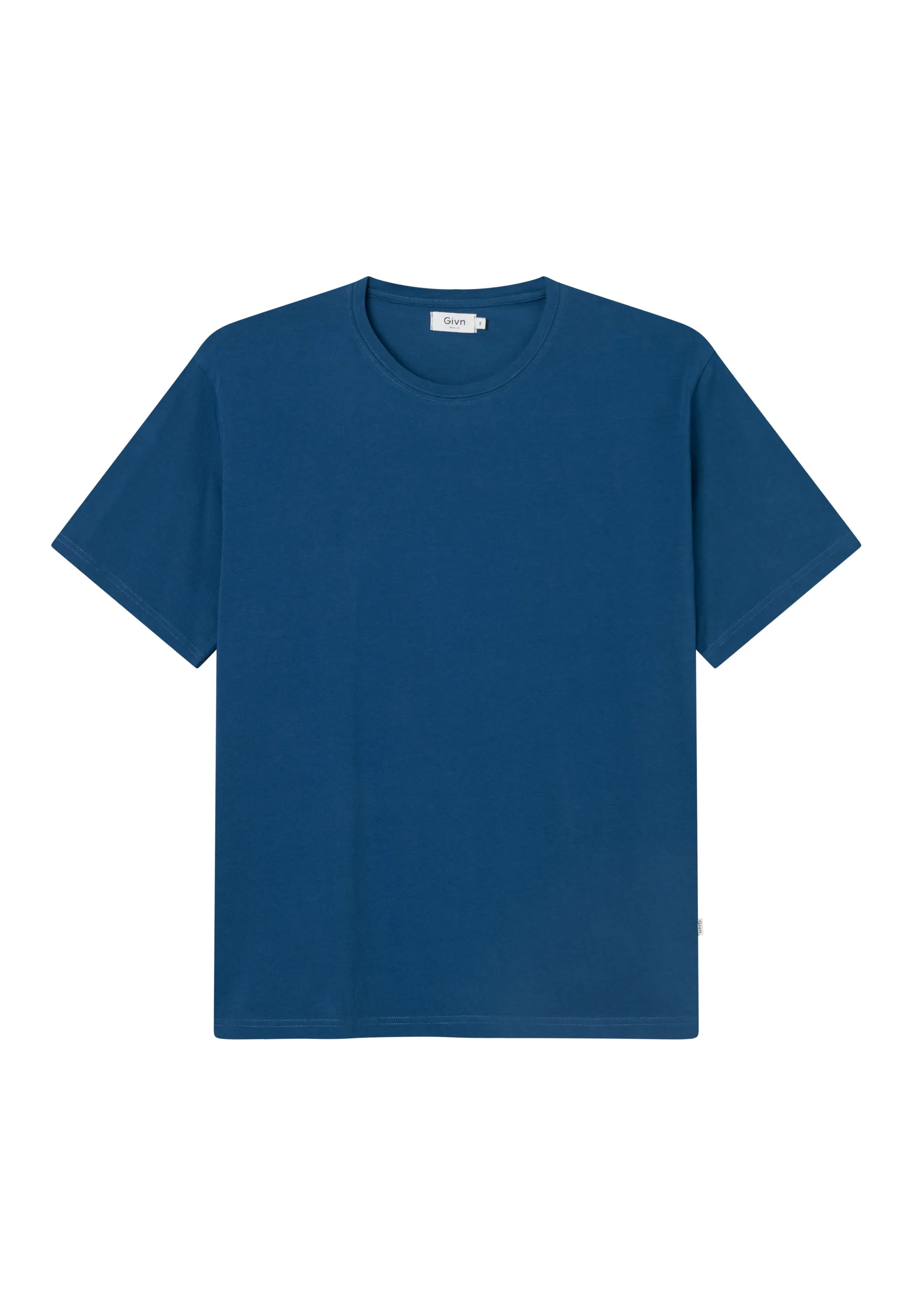 Organic Cotton T-shirt LASSE - Moroccan Blue Givn Berlin
