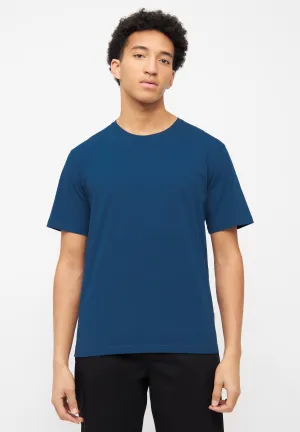 Organic Cotton T-shirt LASSE - Moroccan Blue Givn Berlin
