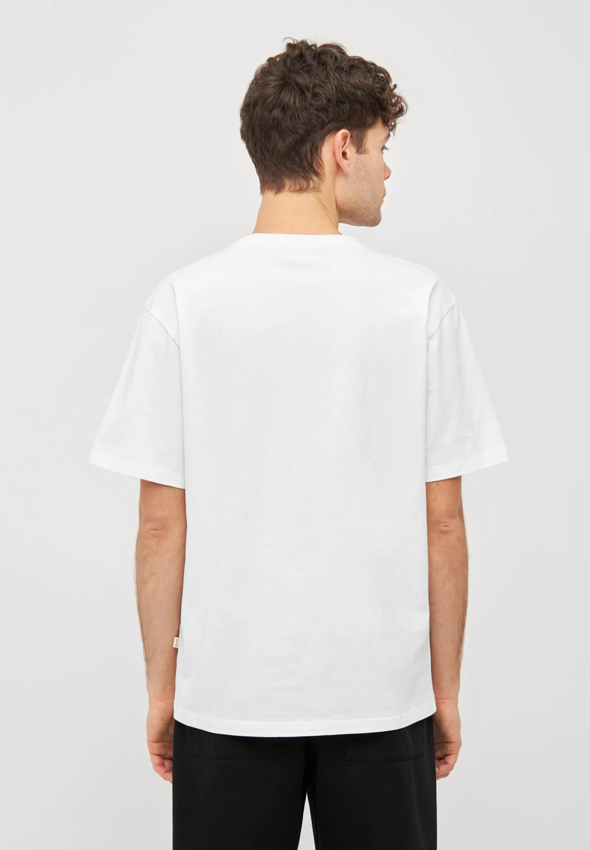 Organic Cotton T-shirt LASSE - White Givn Berlin